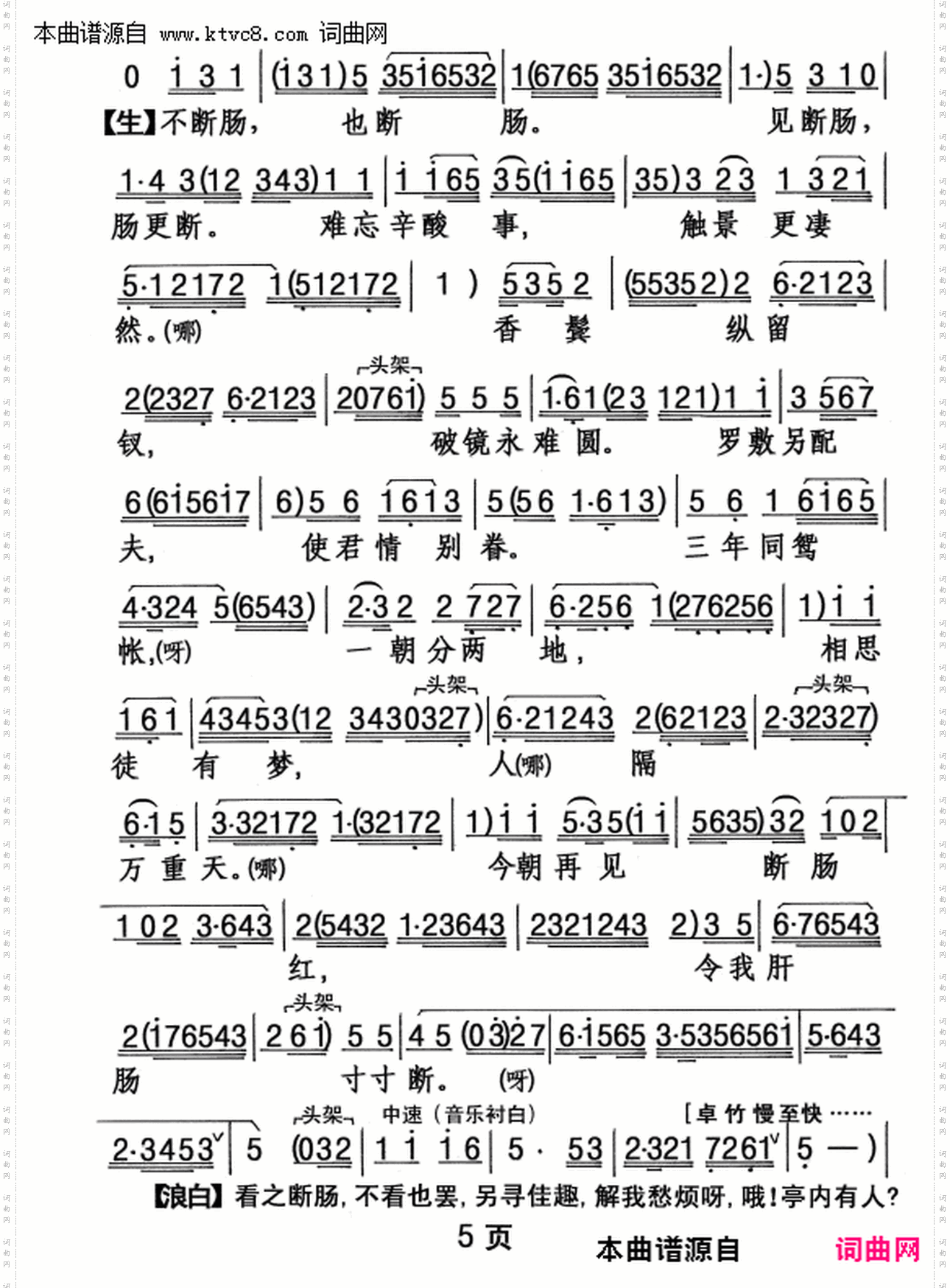 沈园题壁两断肠