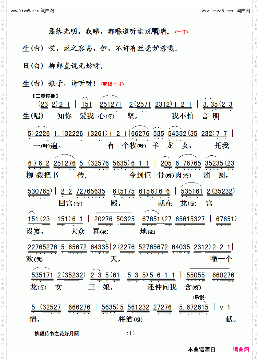 花好月圆_柳毅传书洞庭良缘第六场
