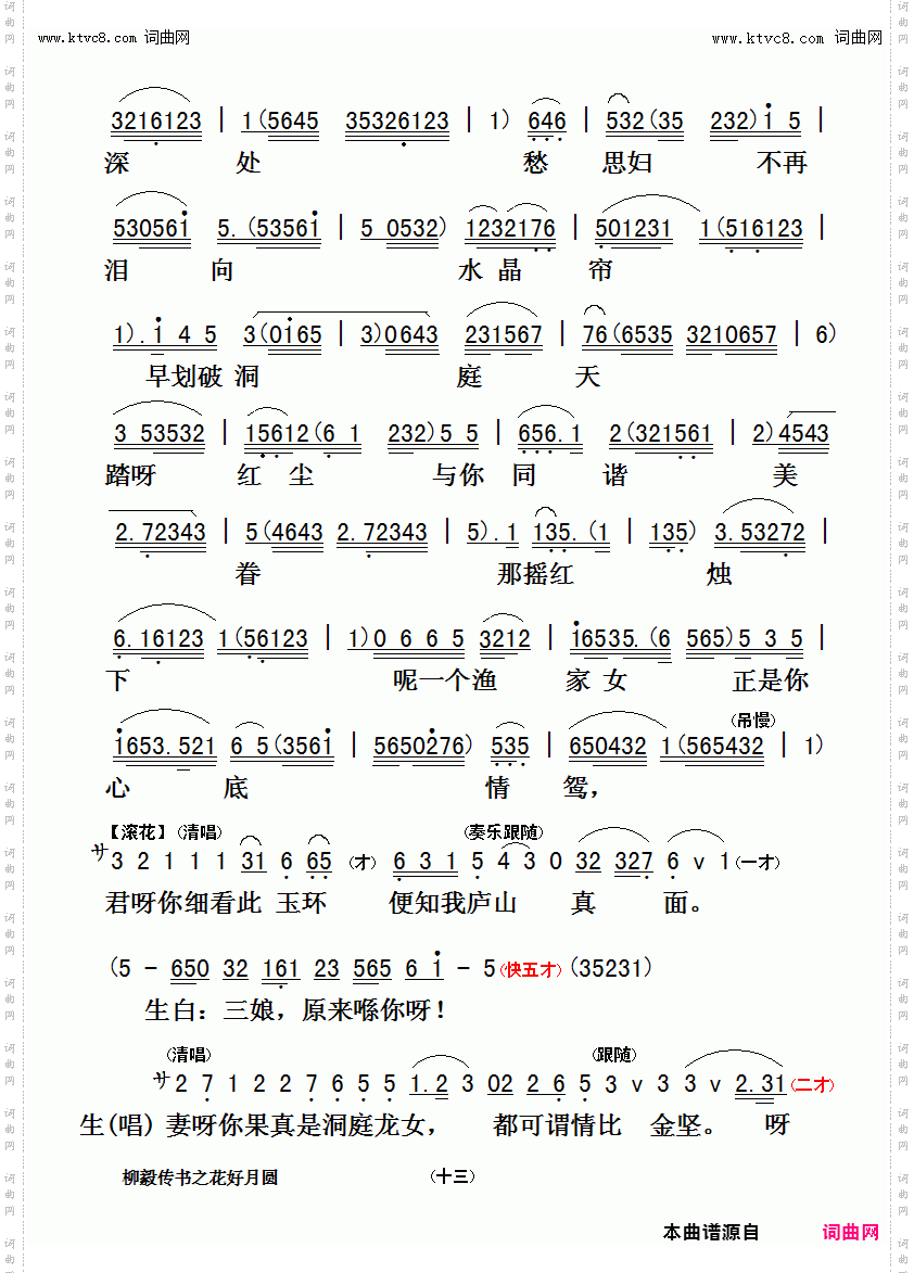 花好月圆_柳毅传书洞庭良缘第六场