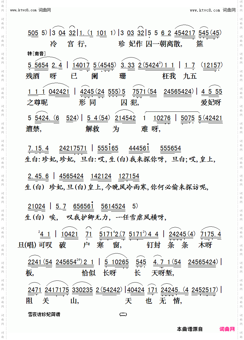 光绪皇雪夜访珍妃