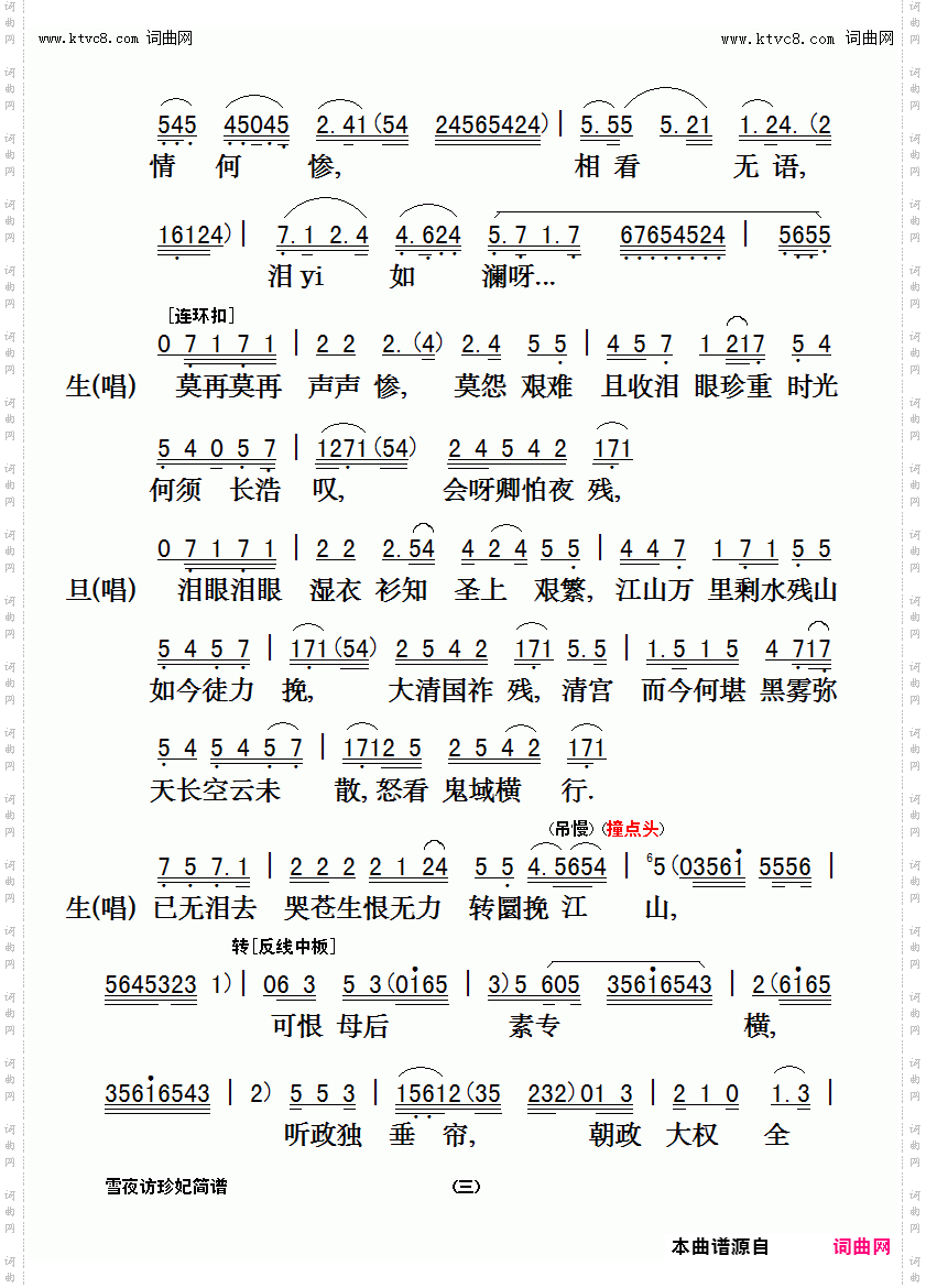 光绪皇雪夜访珍妃