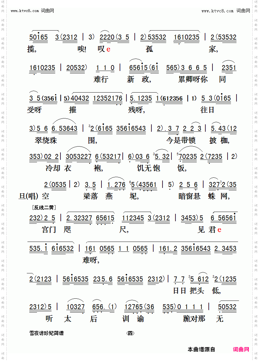 光绪皇雪夜访珍妃