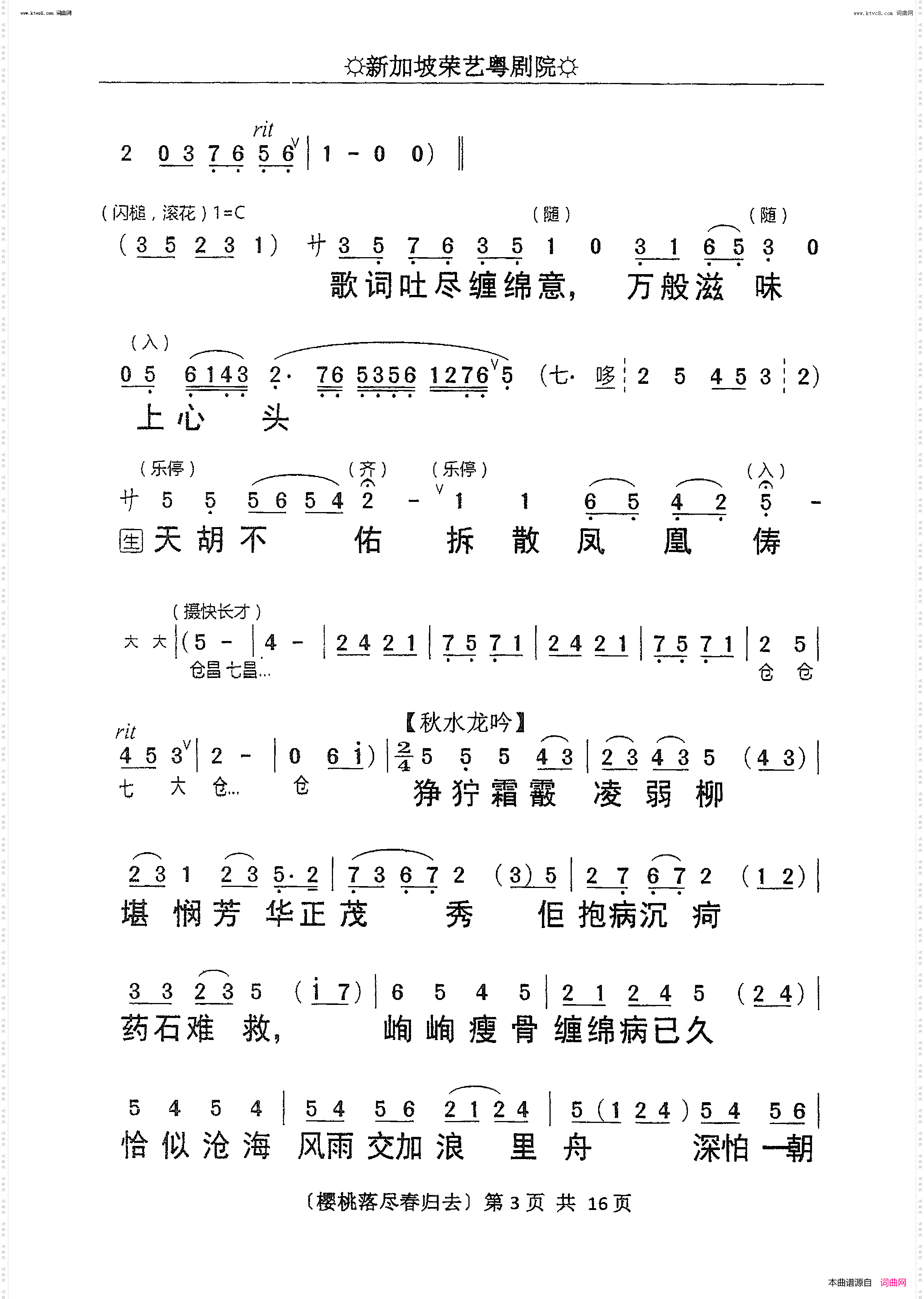 樱桃落尽春归去