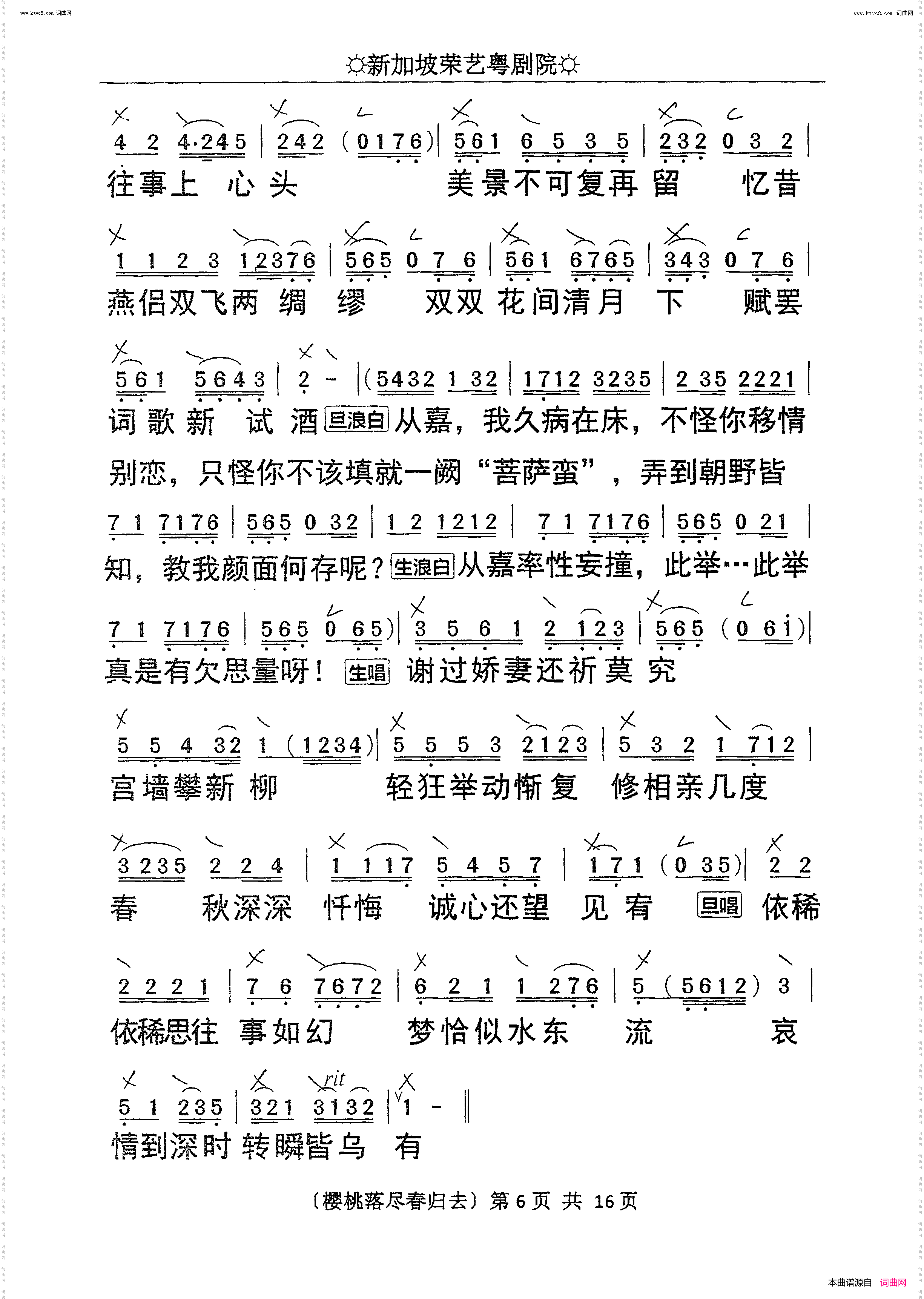 樱桃落尽春归去