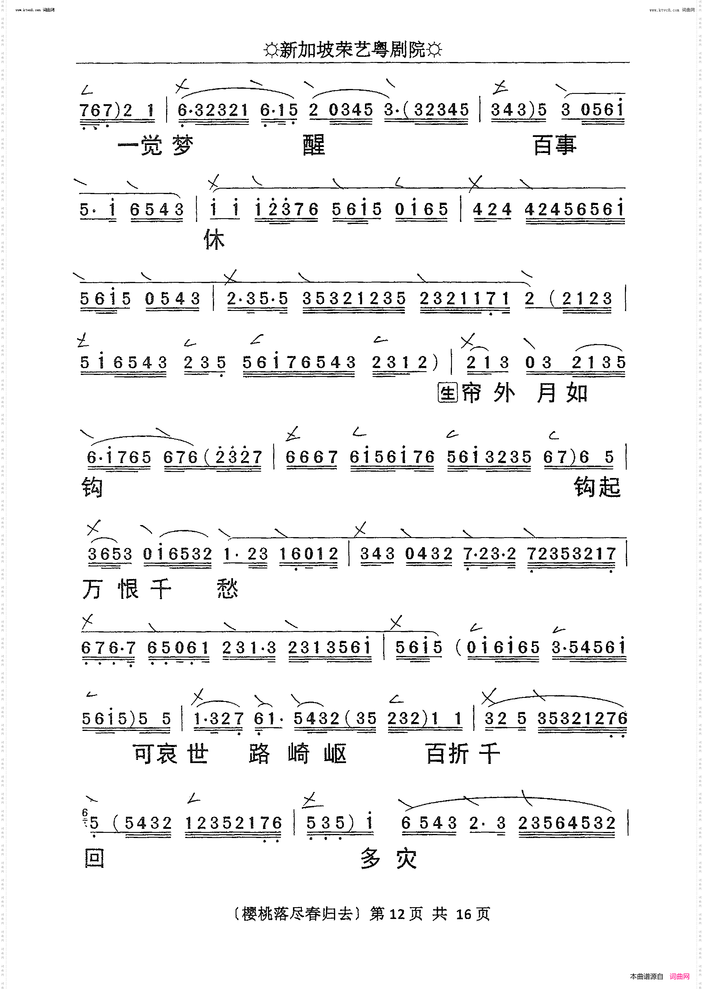 樱桃落尽春归去