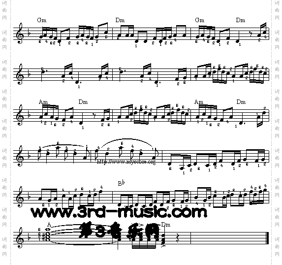 赛马[电子琴谱]
