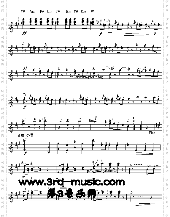 拉德茨基进行曲[电子琴谱]