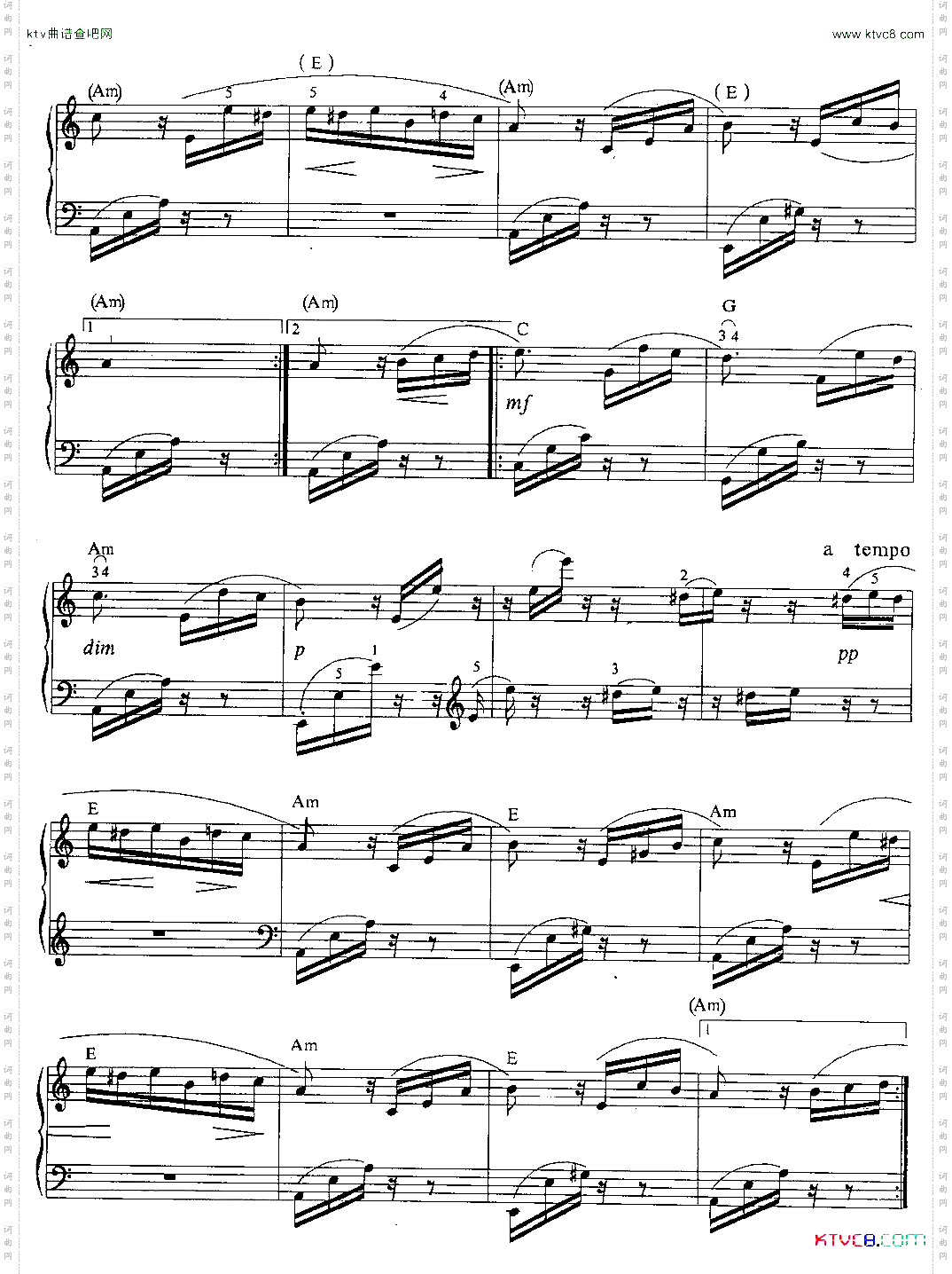 致爱丽丝教学版