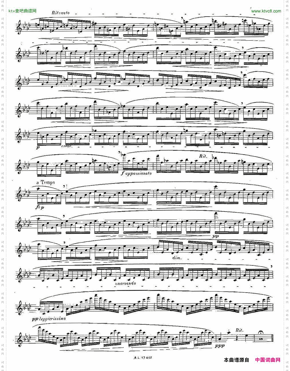 12首大技巧练习曲之6