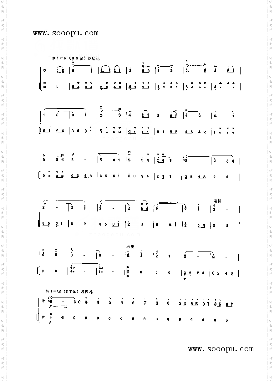 蓝花花叙事曲民乐类二胡