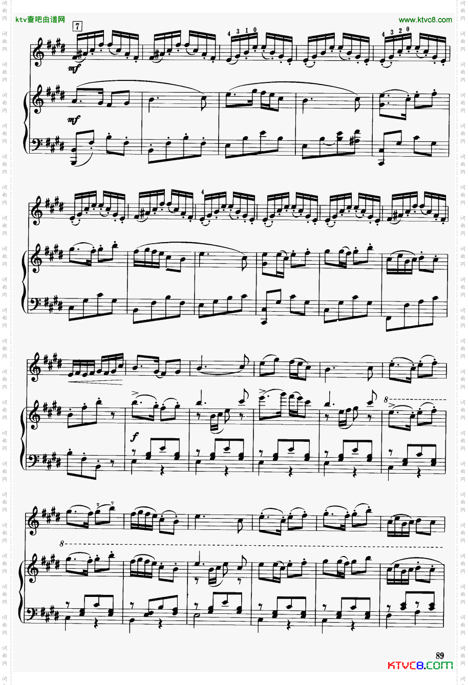 梁山伯与祝英台钢琴伴奏13