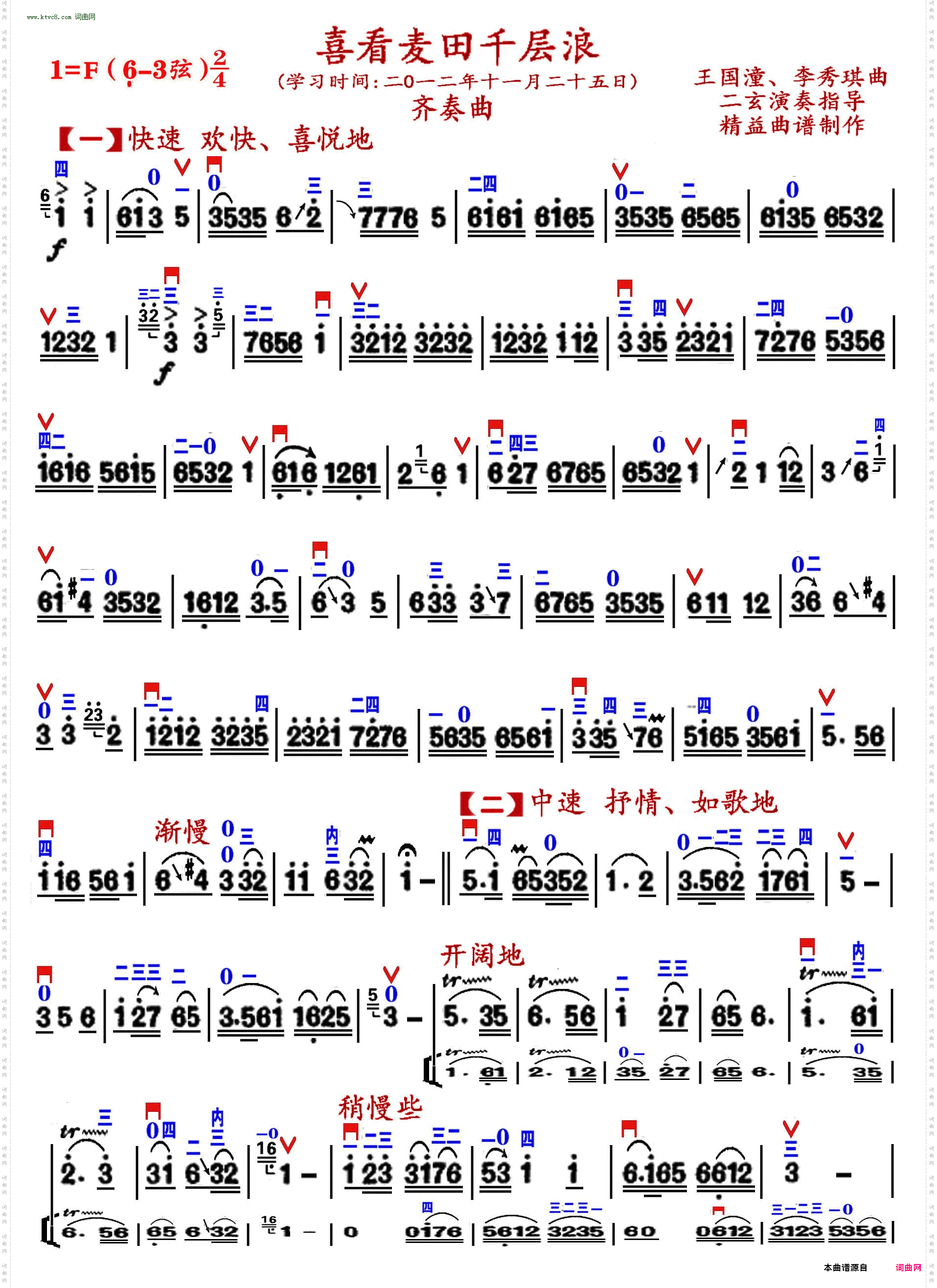 喜看麦田千层浪