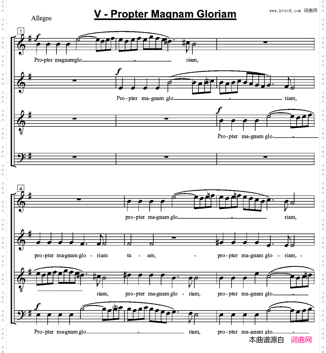 PropterMagnamGlo-riam萨克斯四重奏_Propter Magnam Glo-riam萨克斯四重奏