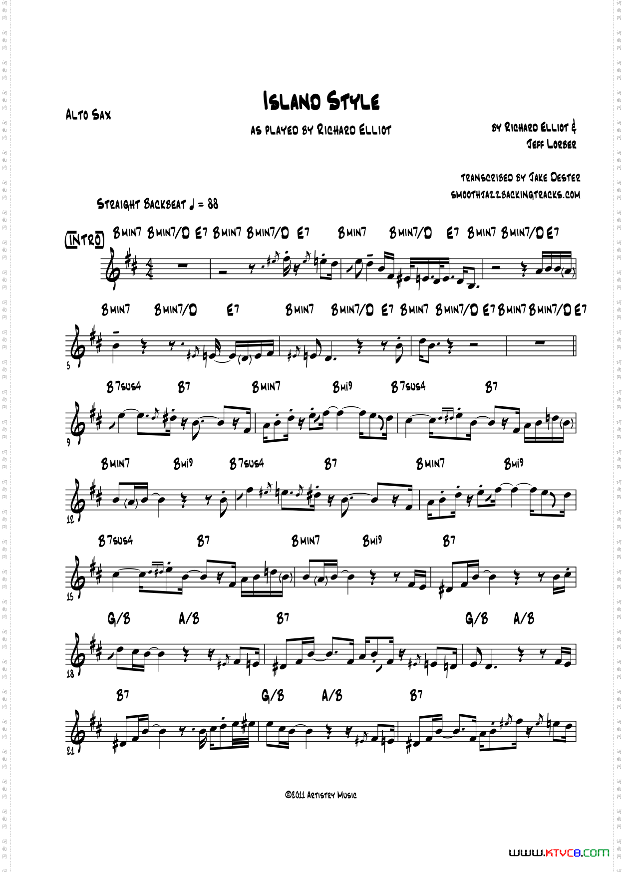 IslandStyle中音萨克斯_Island Style中音萨克斯