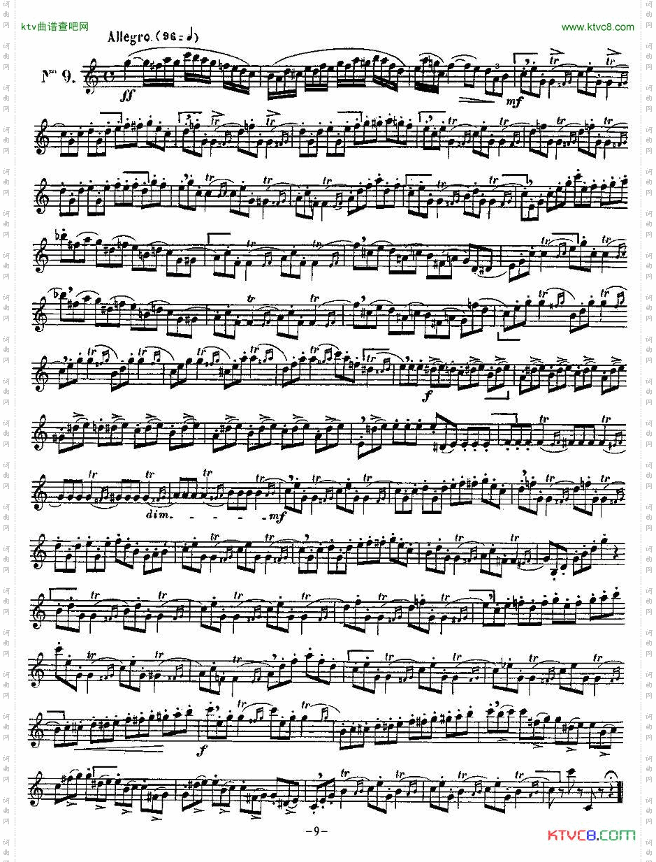 KLOSE的15首练习曲集