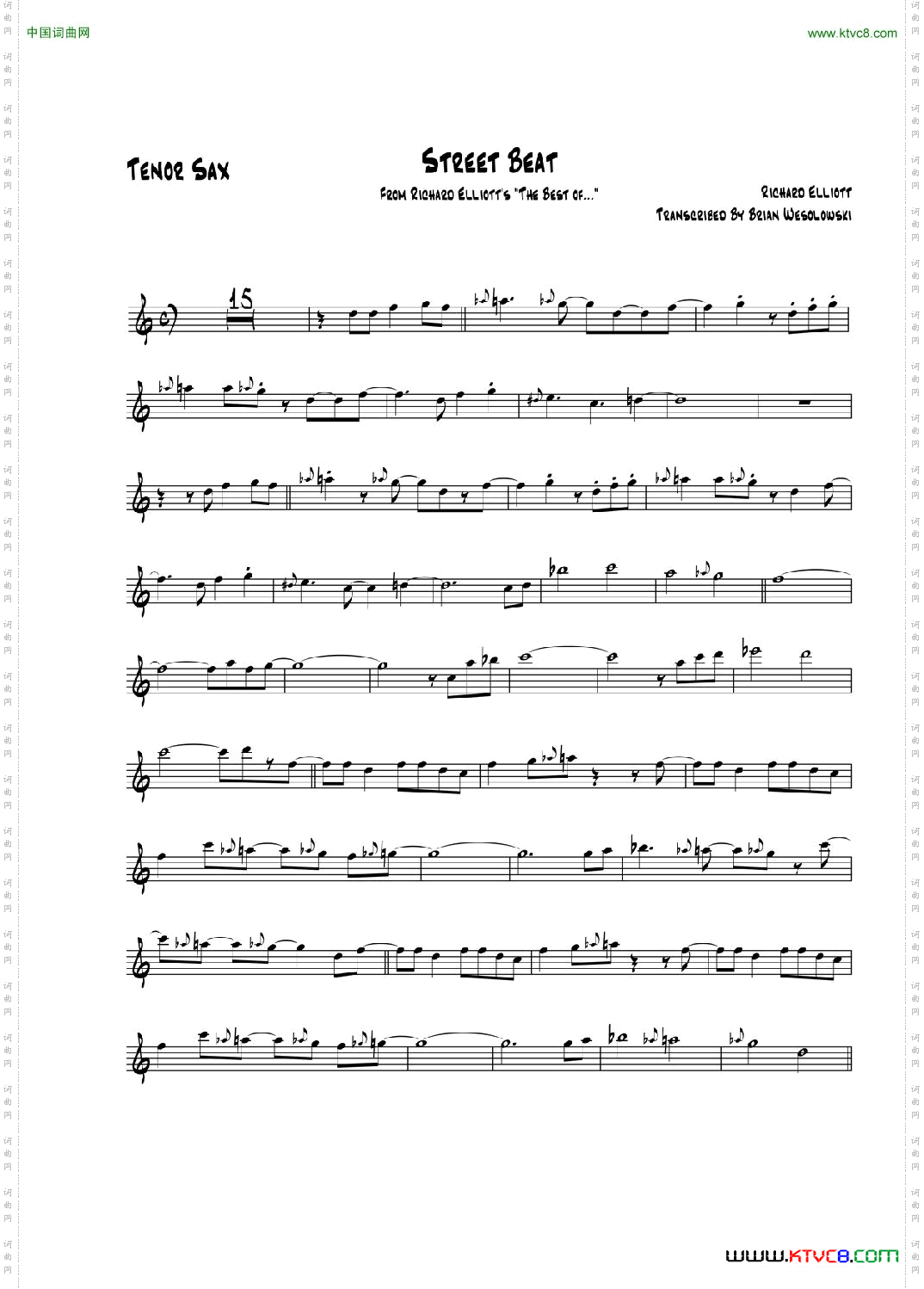 StreetBeat次中音萨克斯_Street Beat次中音萨克斯