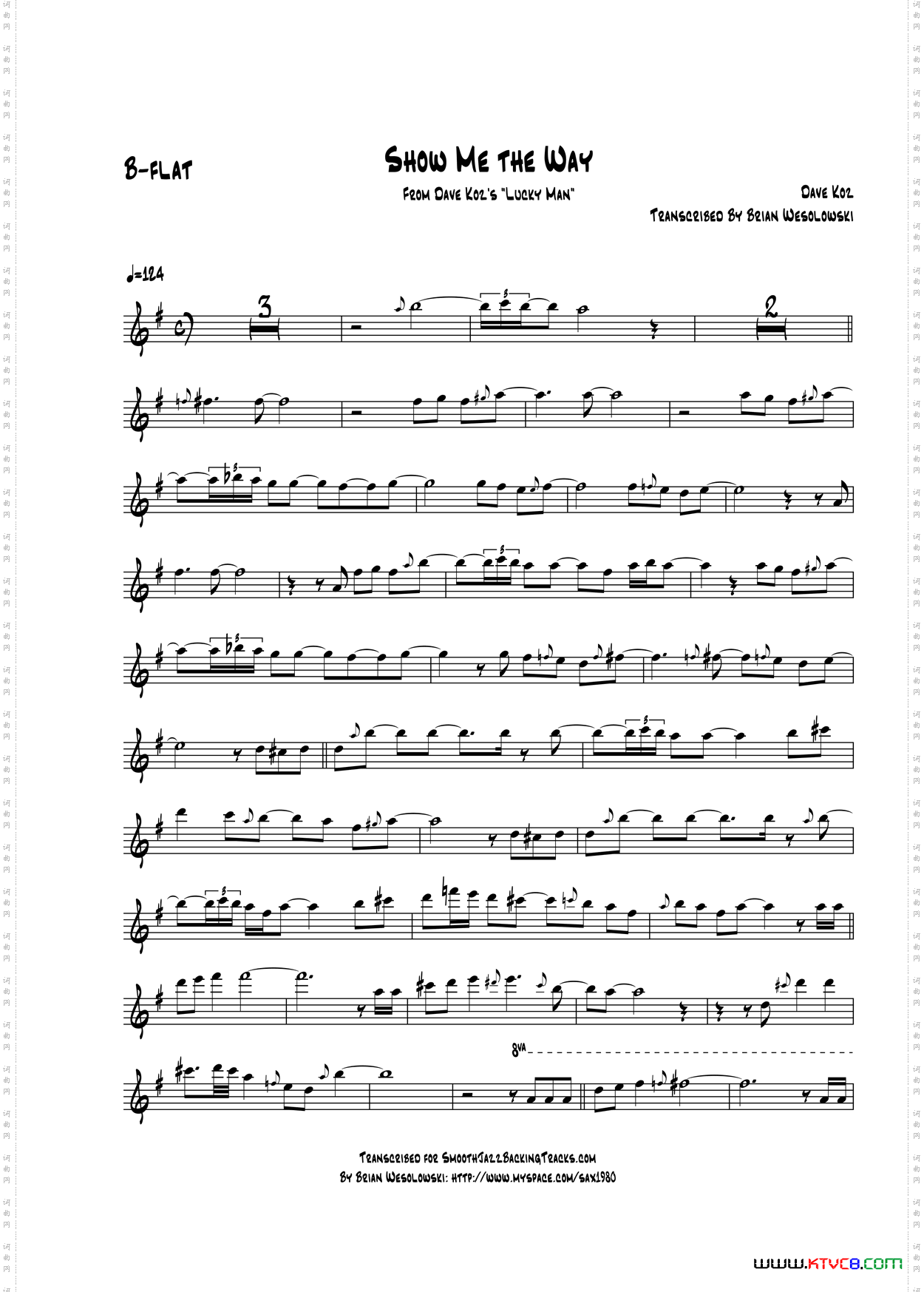 ShowMeTheWay次中音萨克斯_Show Me The Way次中音萨克斯