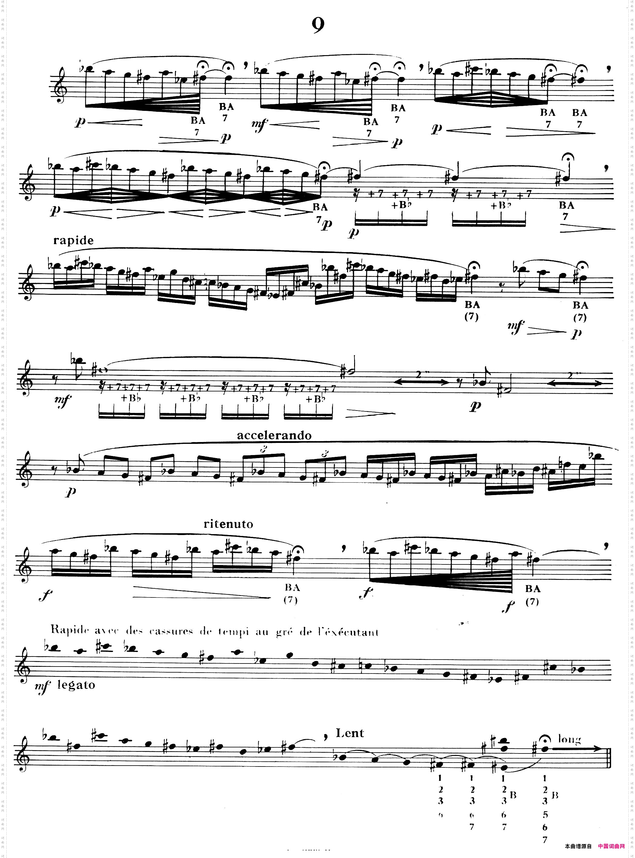 15首现代派练习曲9