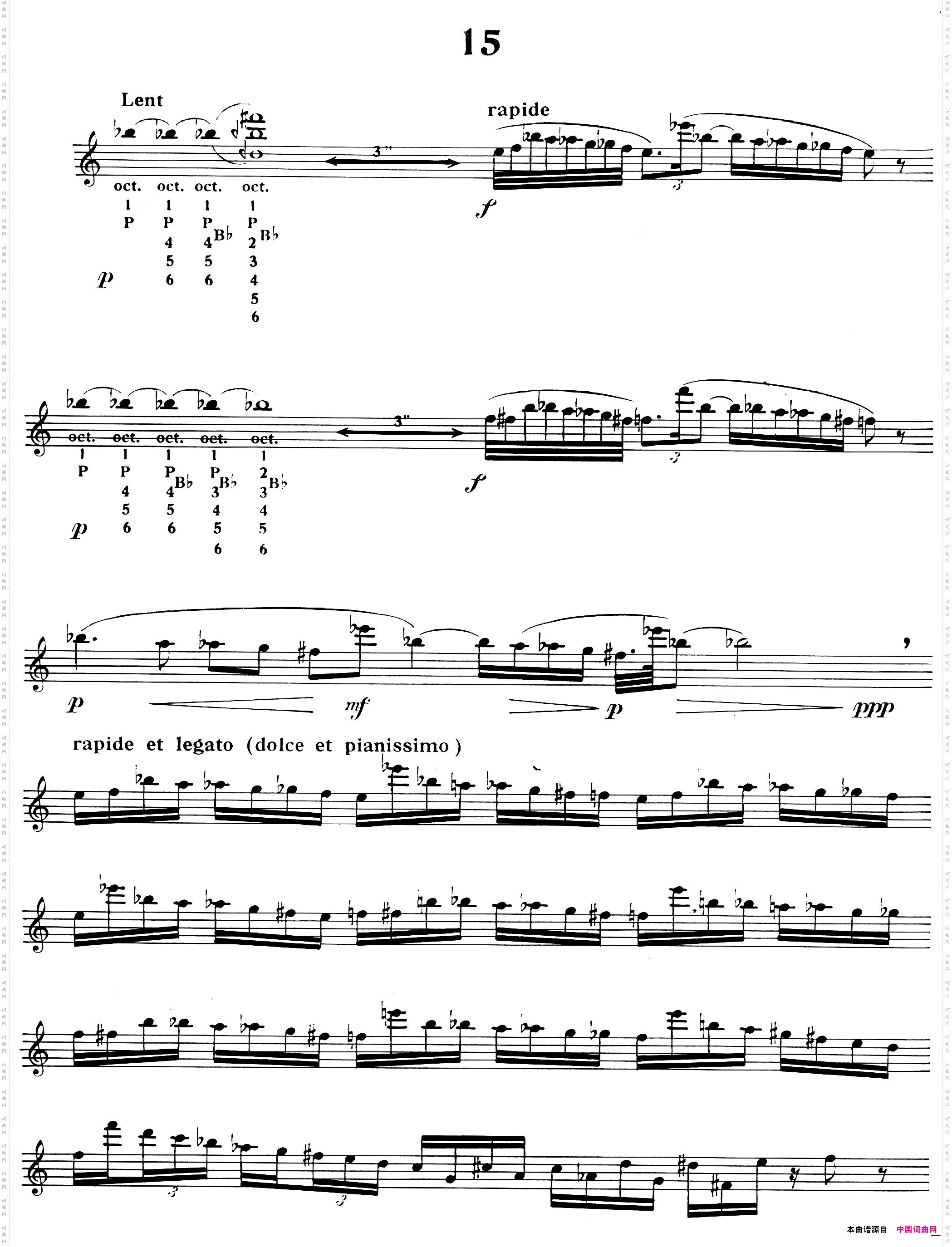 15首现代派练习曲15