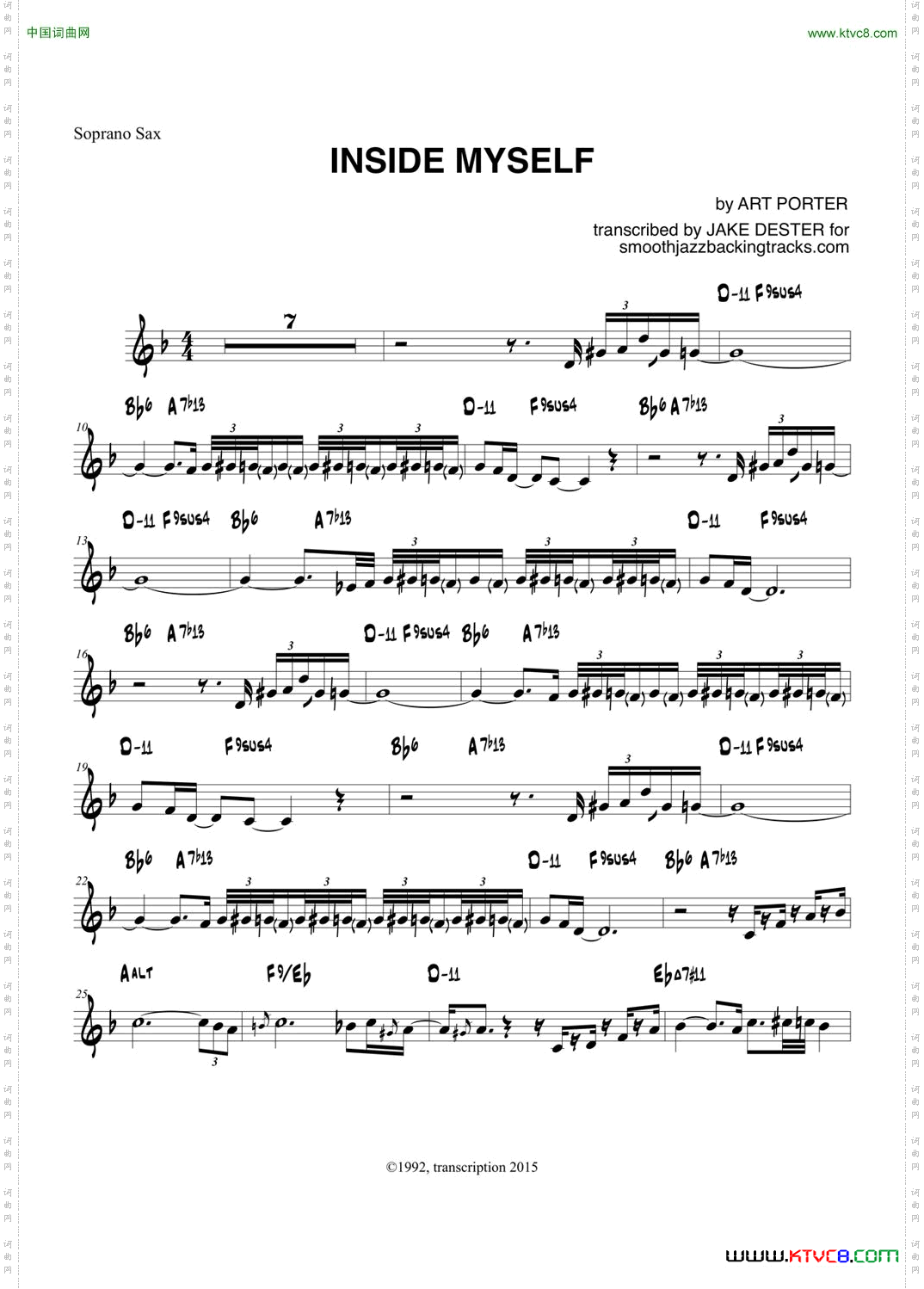 InsideMyself高音萨克斯_Inside Myself高音萨克斯