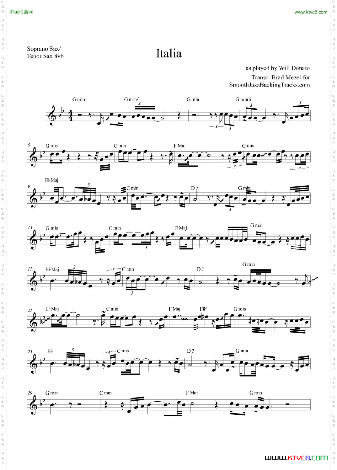 Italia次中音萨克斯