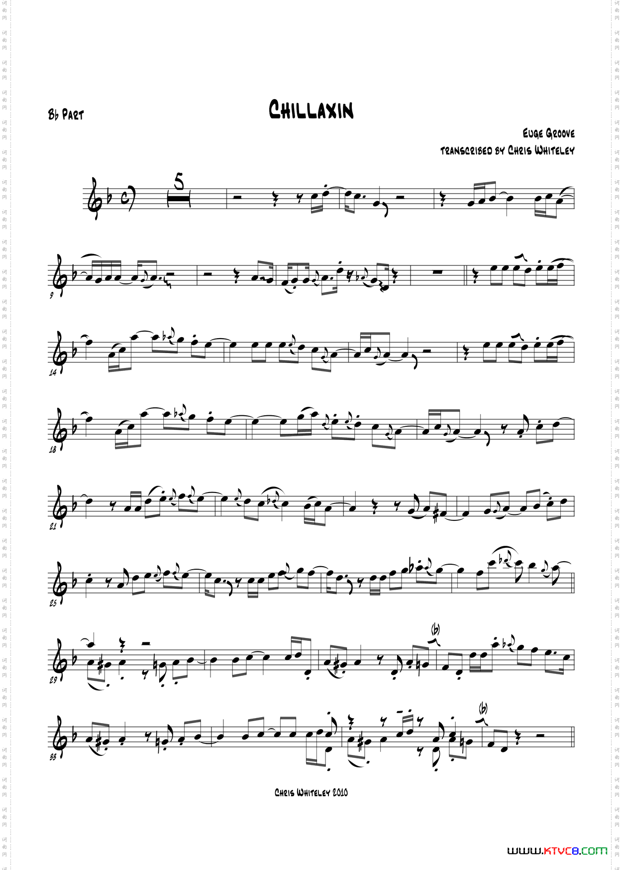 Chillaxin中音萨克斯