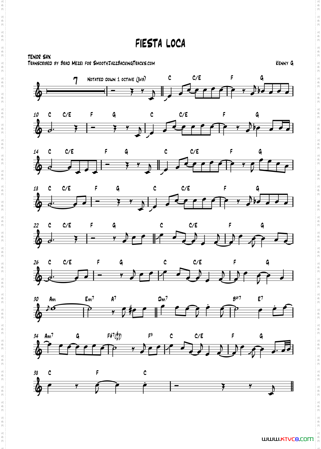 FiestaLoca次中音萨克斯_Fiesta Loca次中音萨克斯