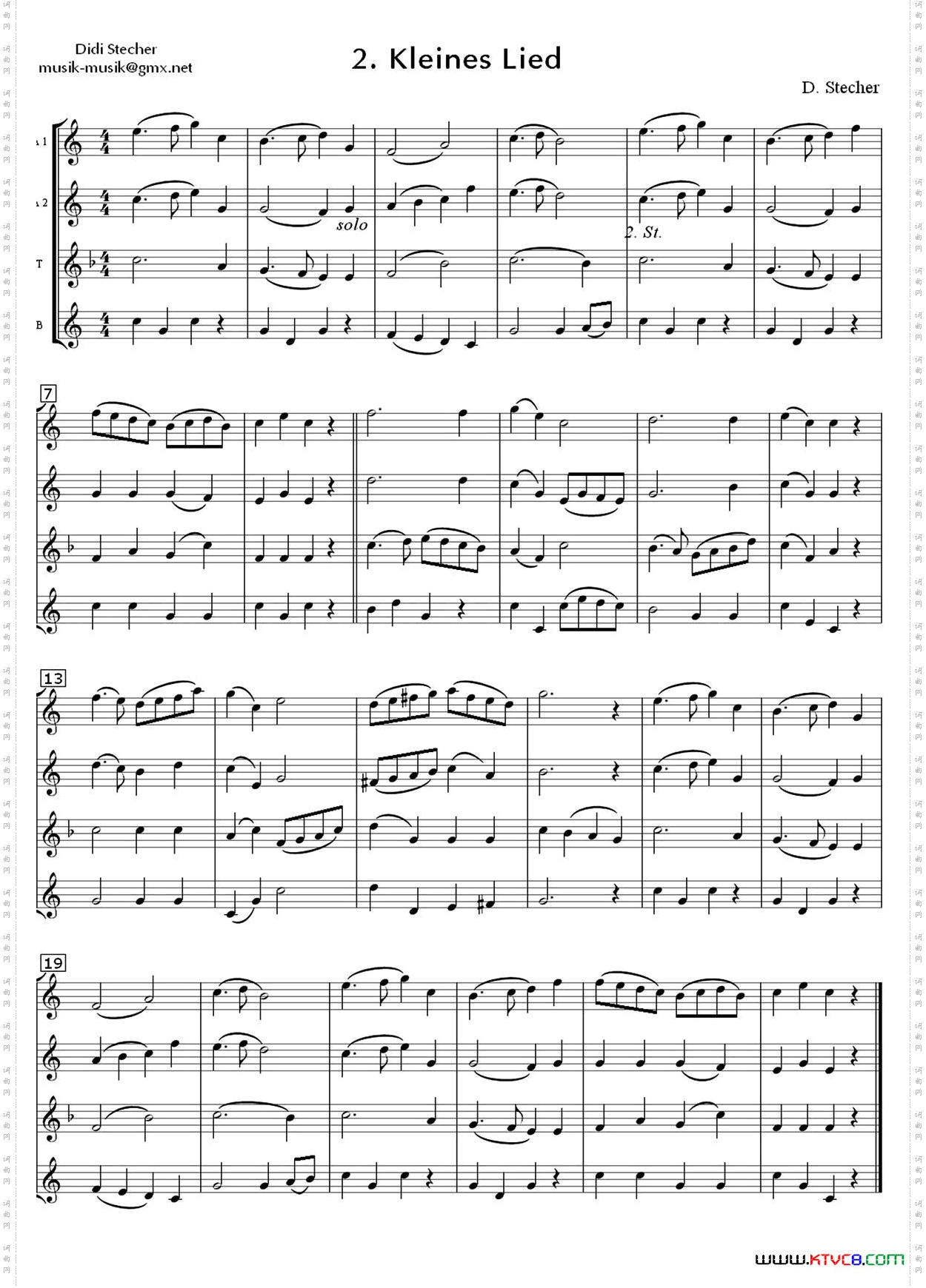 KleinesLied四重奏_Kleines Lied四重奏