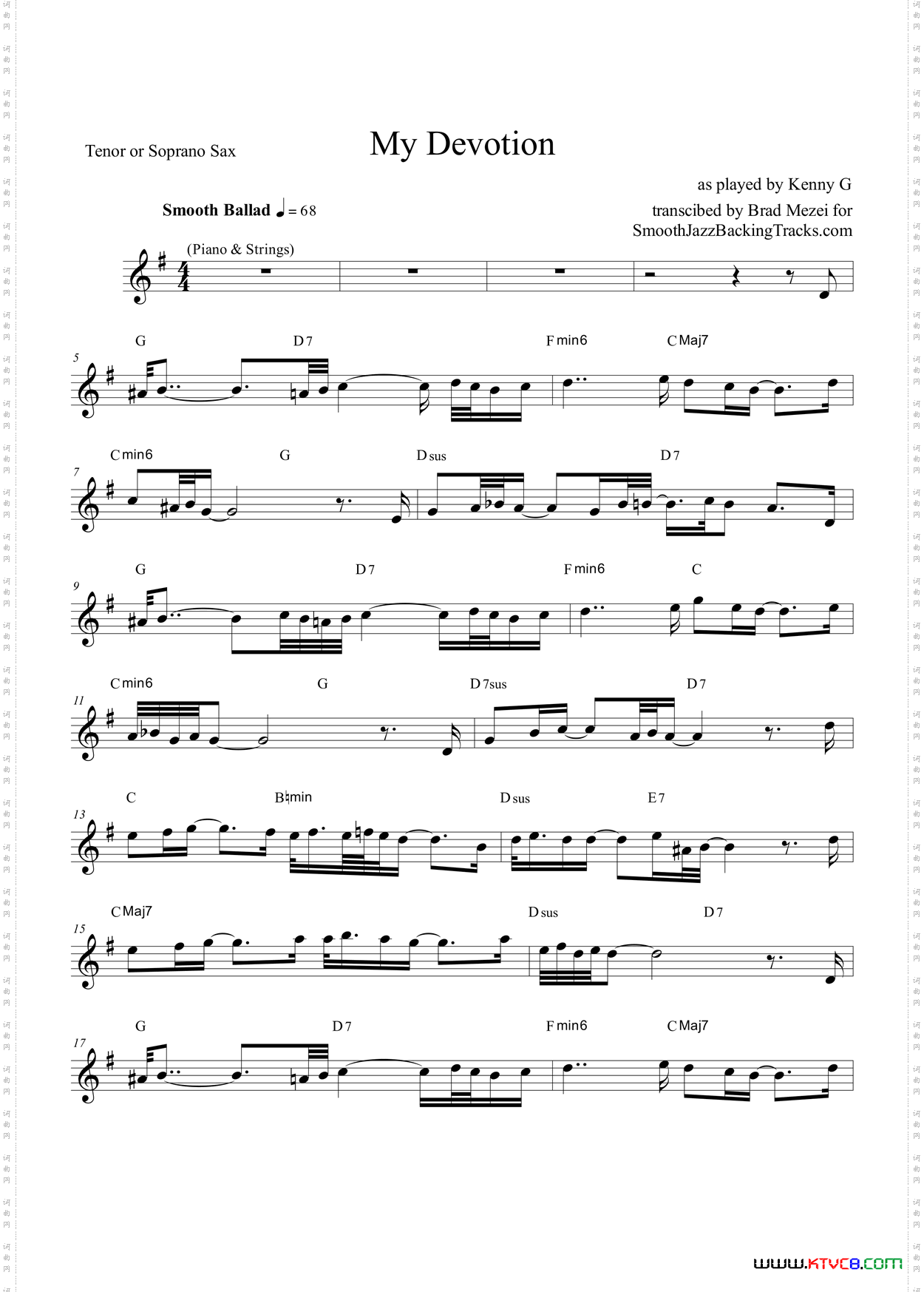 MyDevotion次中音萨克斯_My Devotion次中音萨克斯