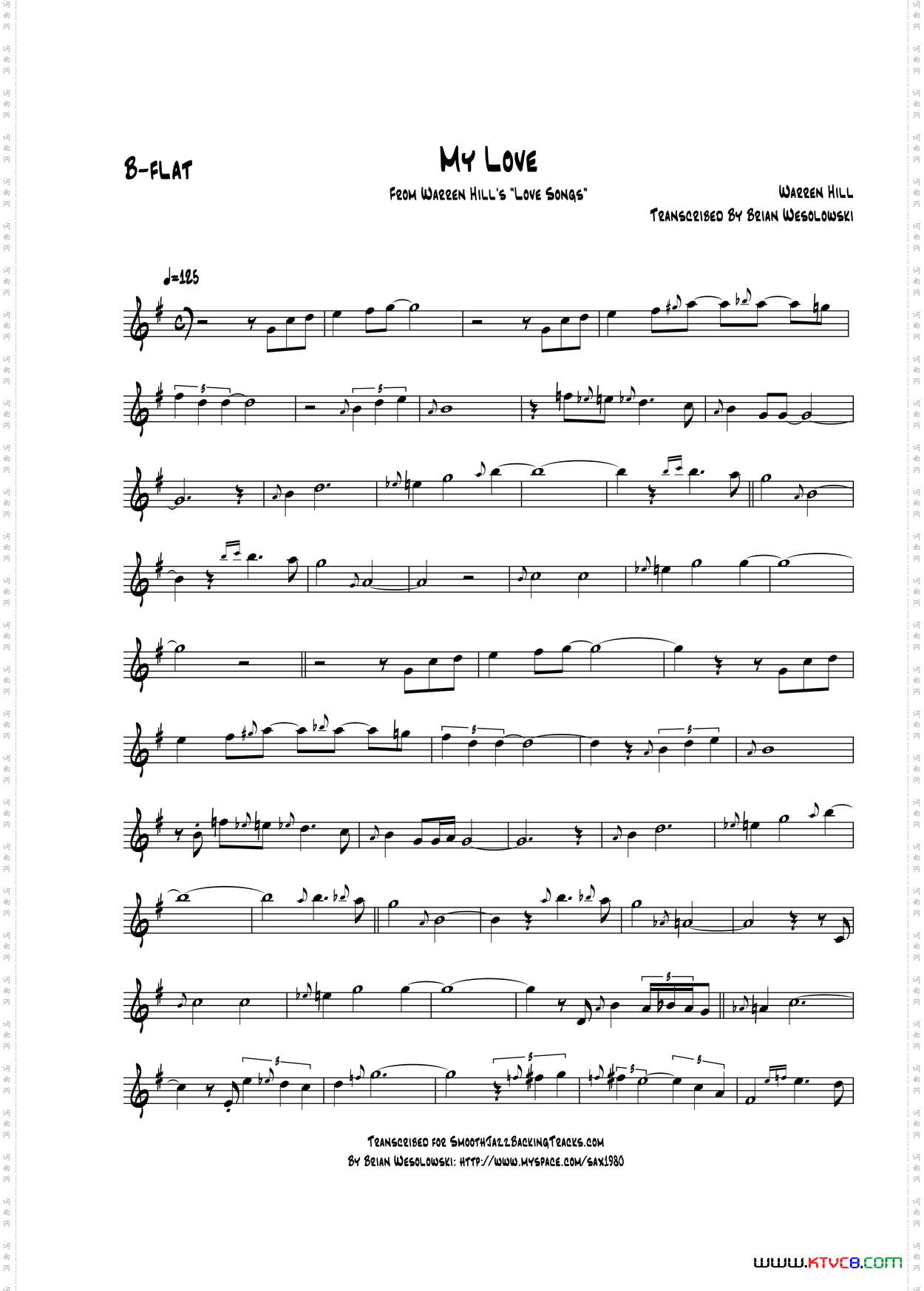 MyLove次中音萨克斯_My Love次中音萨克斯