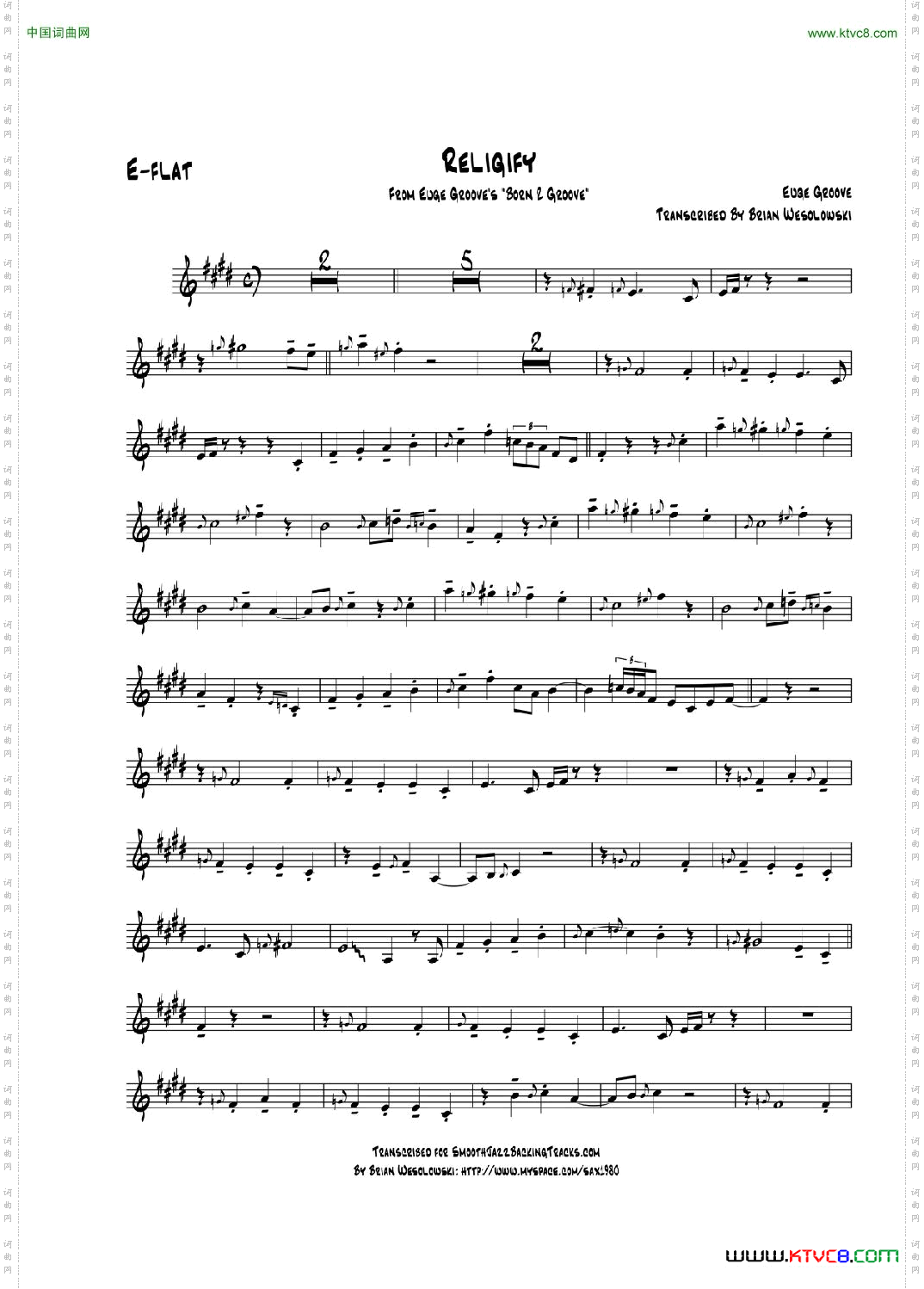 Religify中音萨克斯