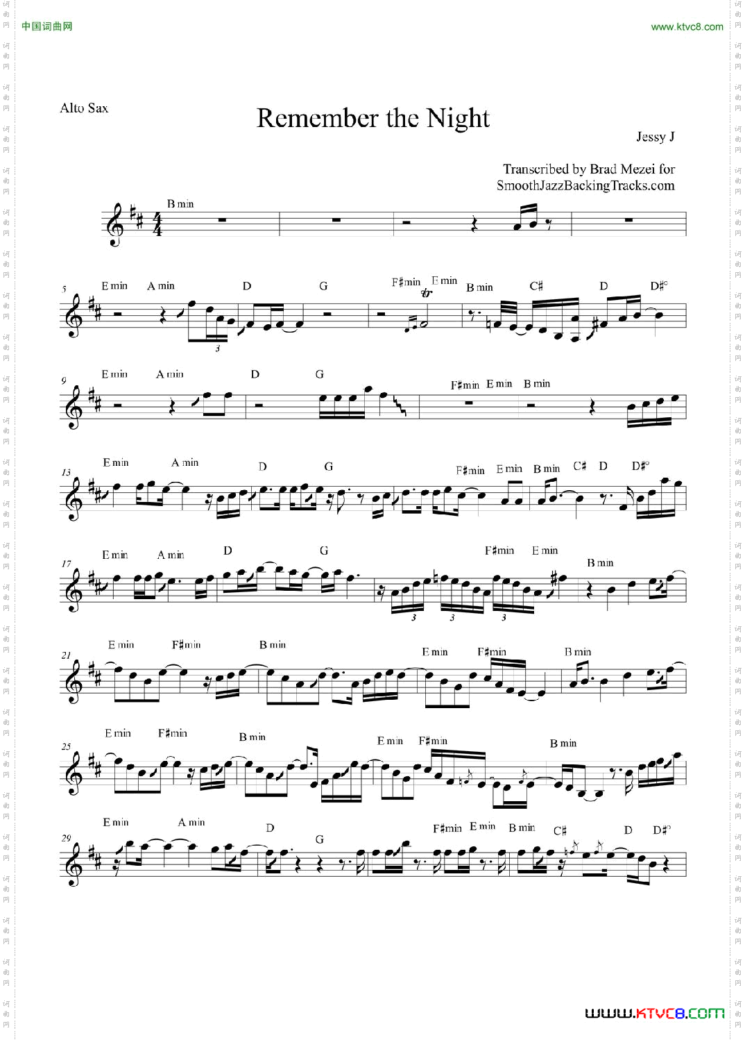 RememberTheNigh中音萨克斯_Remember The Nigh中音萨克斯