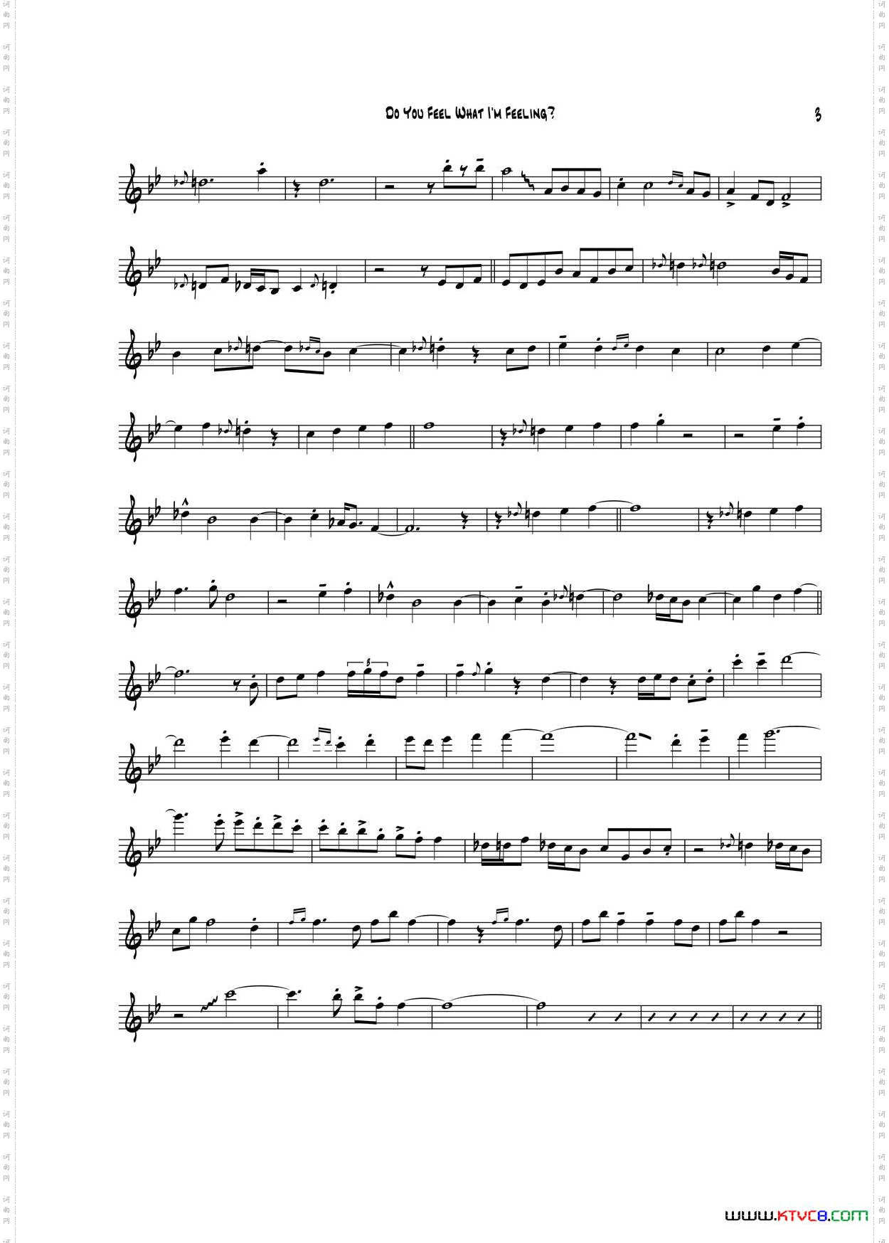 DoYouFeelWhatImFeelingB-FLAT_Do You Feel WhatIm FeelingB-FLAT