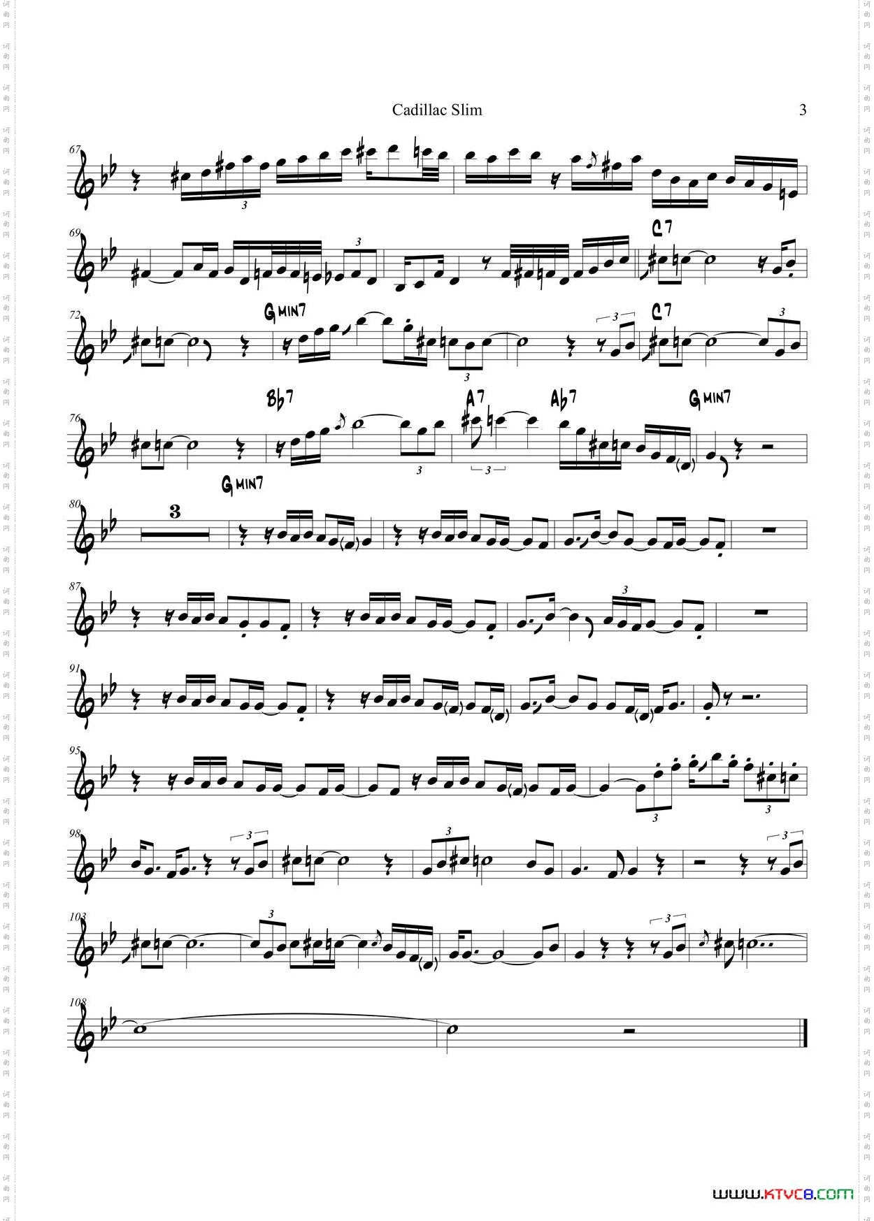 CadillacSlimRickBraunTrumpetTrumpetinBb_Cadillac Slim Rick Braun TrumpetTrumpet in Bb