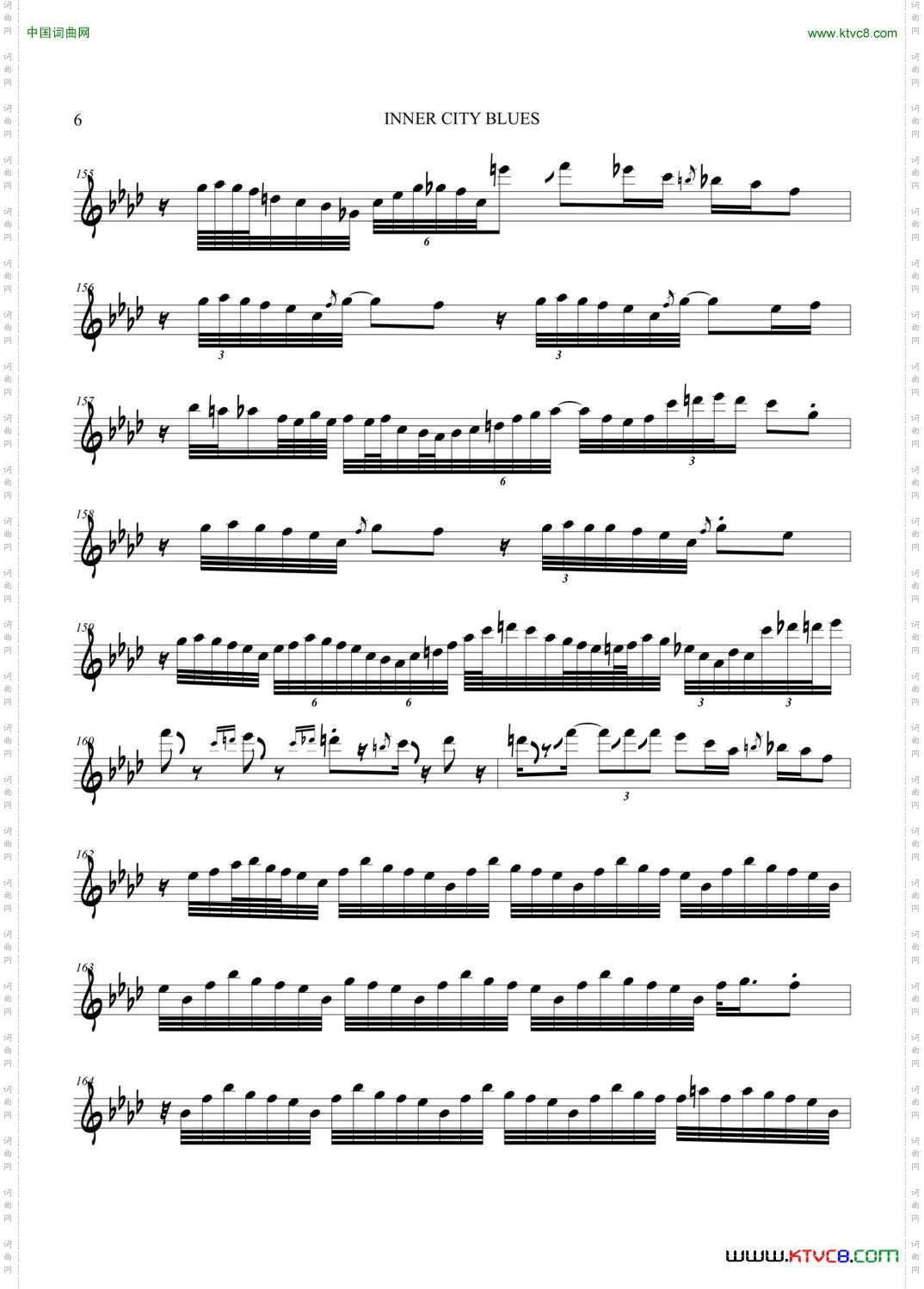 InnerCityBlues次中音萨克斯_Inner City Blues次中音萨克斯