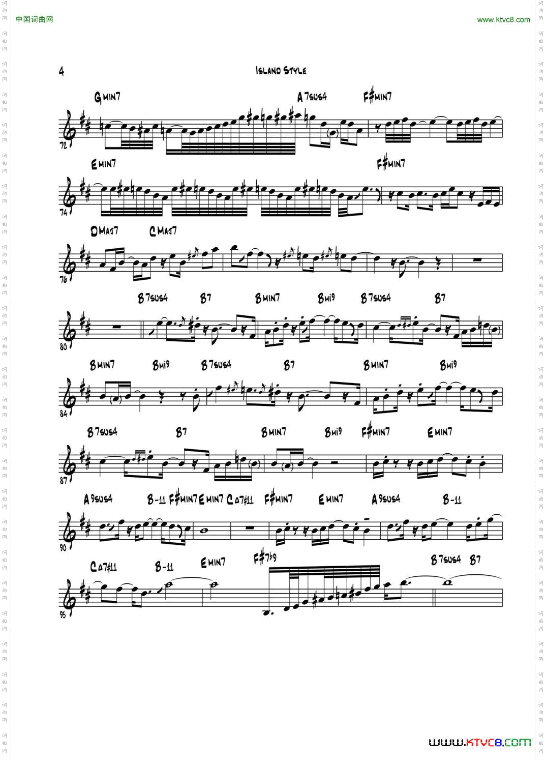 IslandStyle中音萨克斯_Island Style中音萨克斯