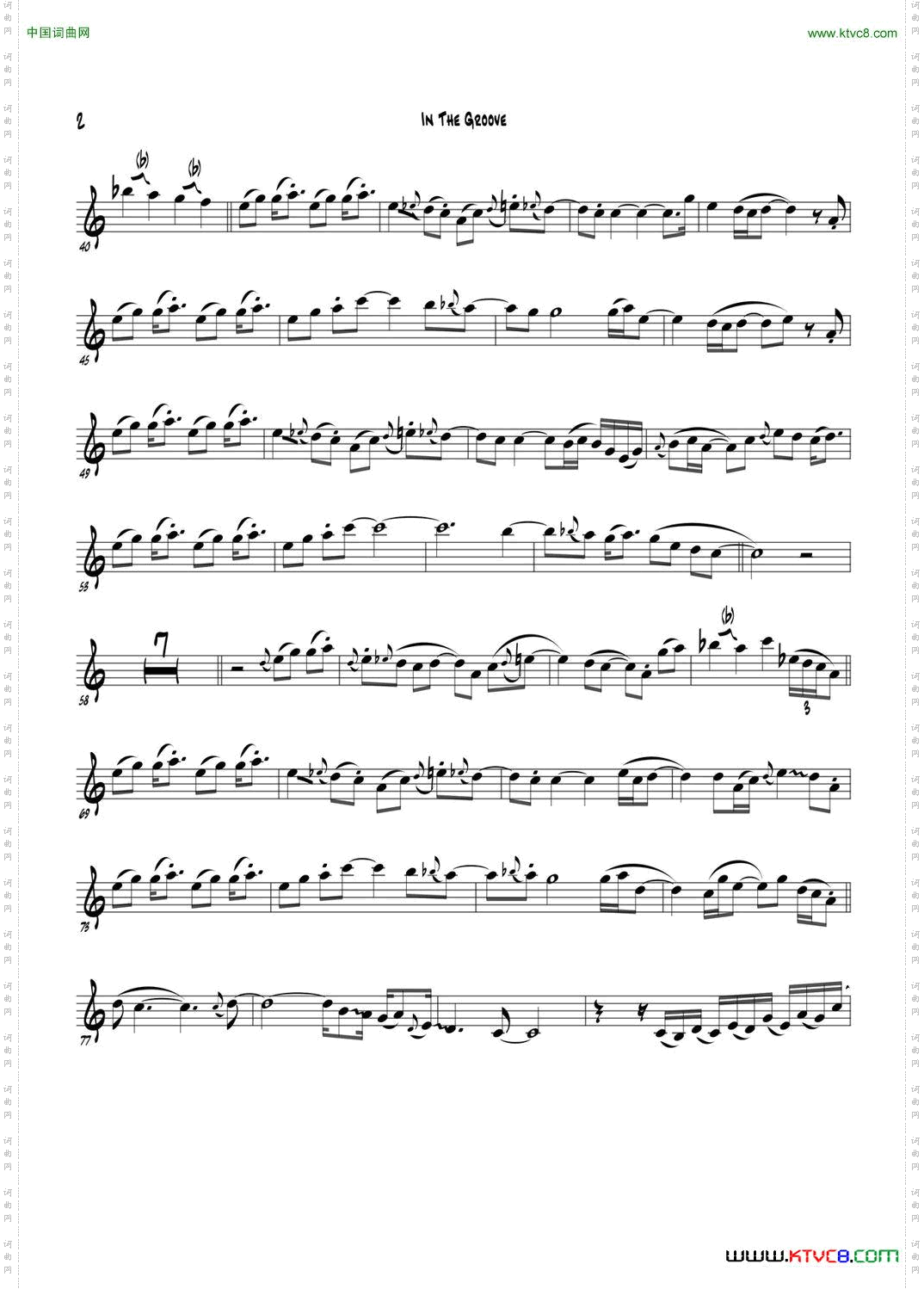 InTheGroove中音萨克斯_In The Groove中音萨克斯