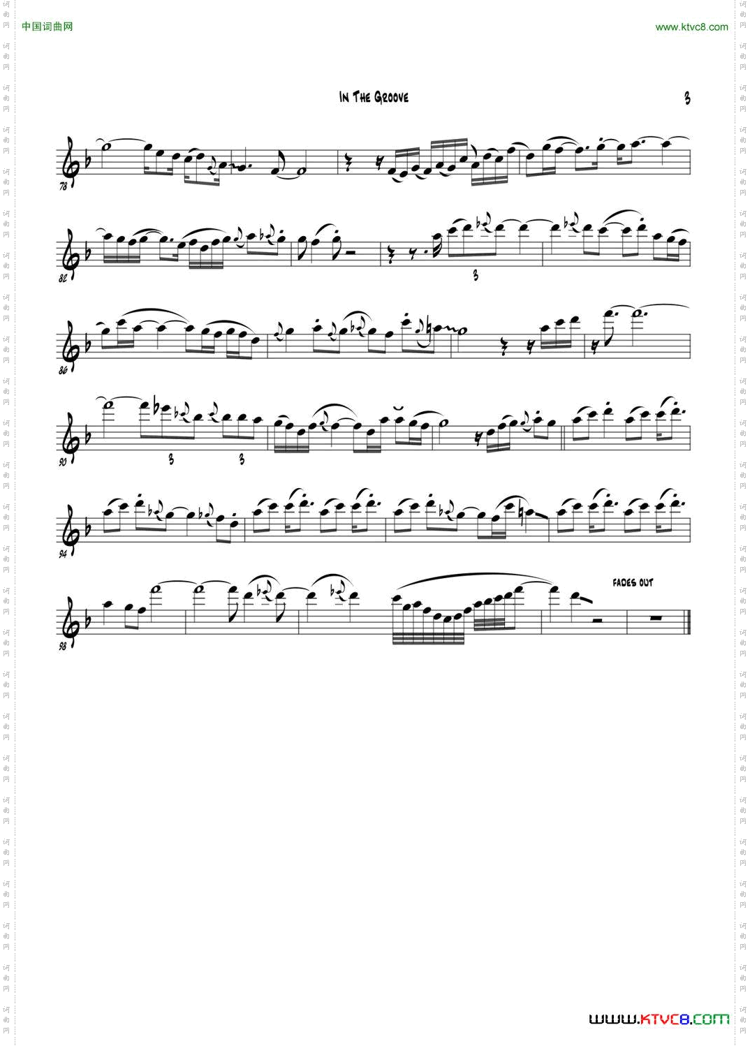 InTheGroove次中音萨克斯_In The Groove次中音萨克斯