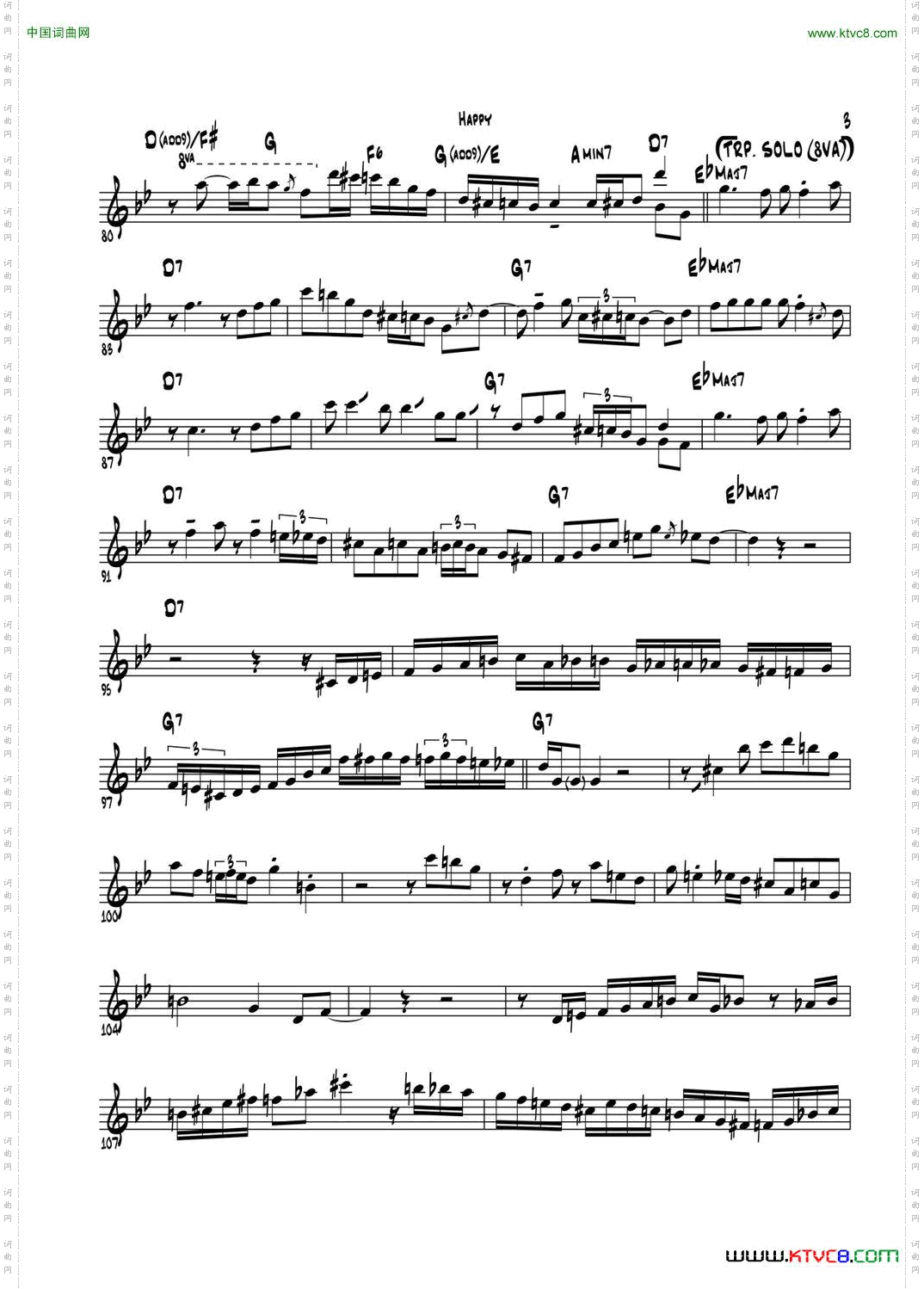 Happy次中音萨克斯