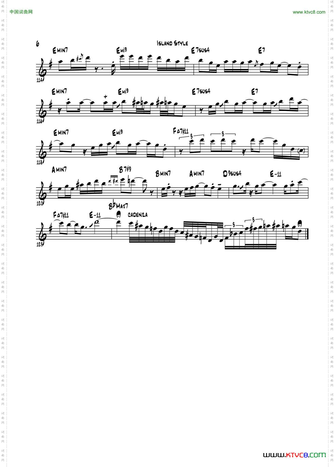 IslandStyle次中音萨克斯_Island Style次中音萨克斯