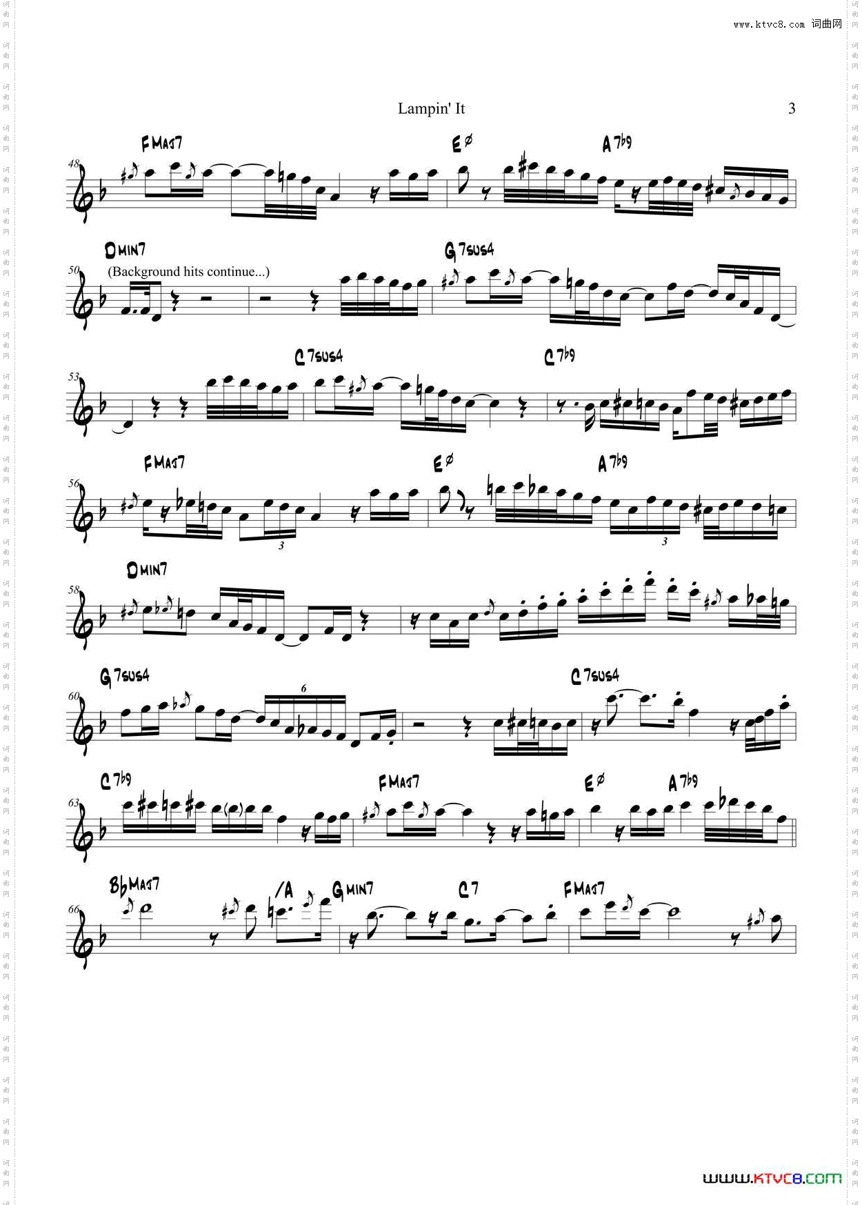 LampinIt次中音萨克斯