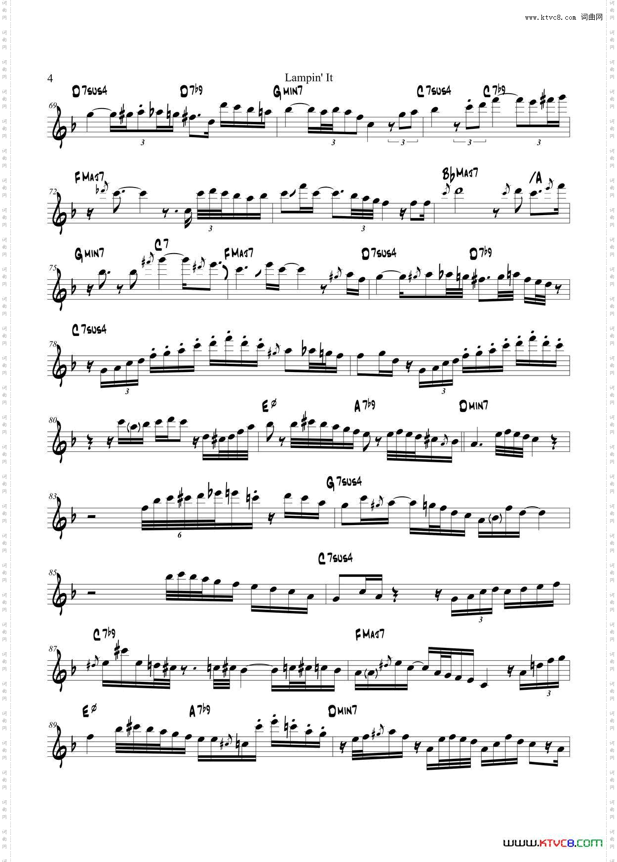 LampinIt次中音萨克斯