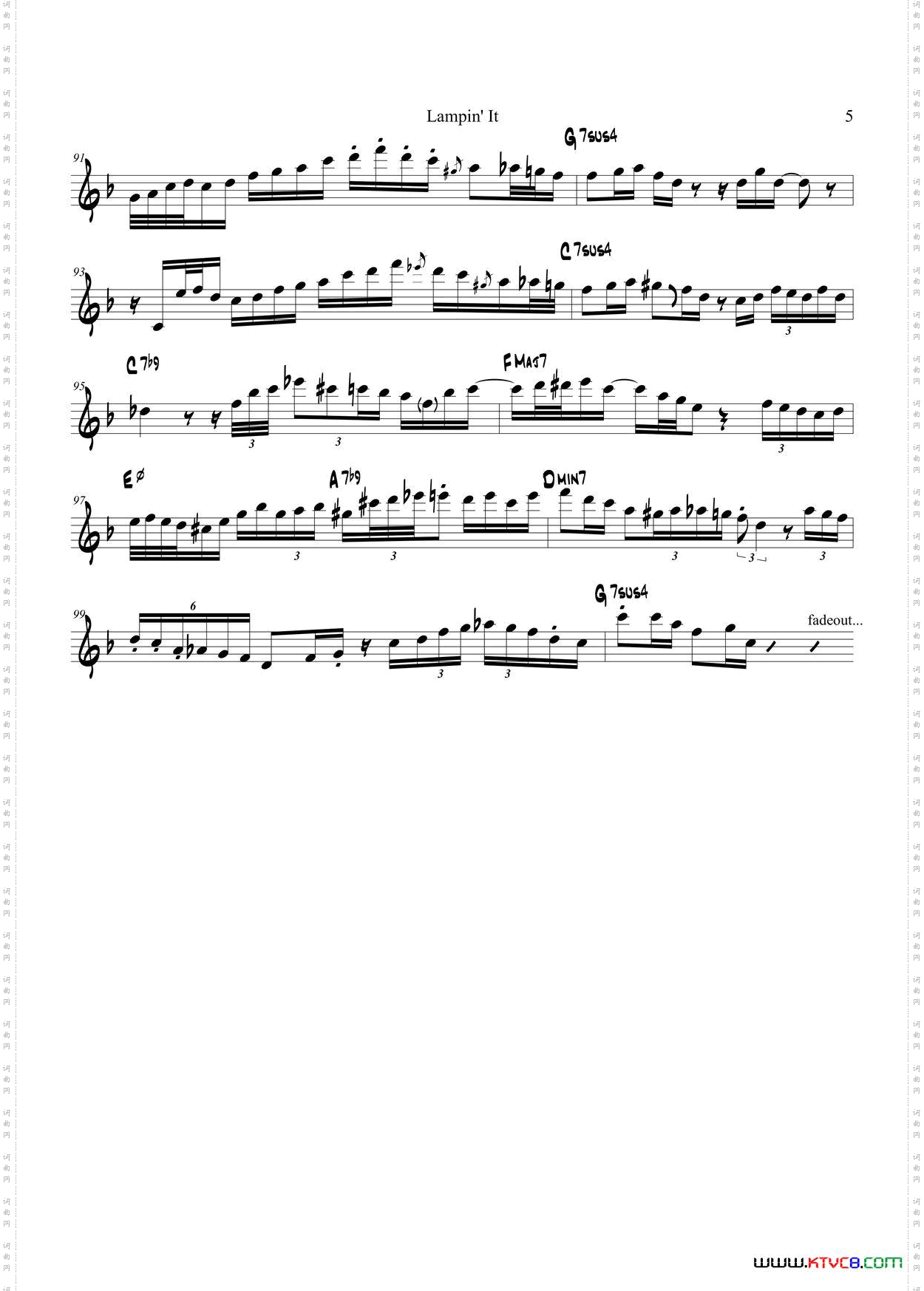 LampinIt次中音萨克斯