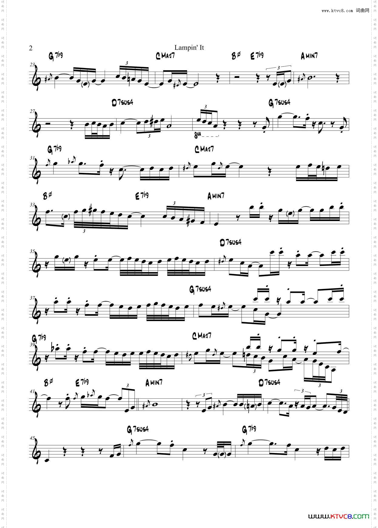 LampinIt中音萨克斯