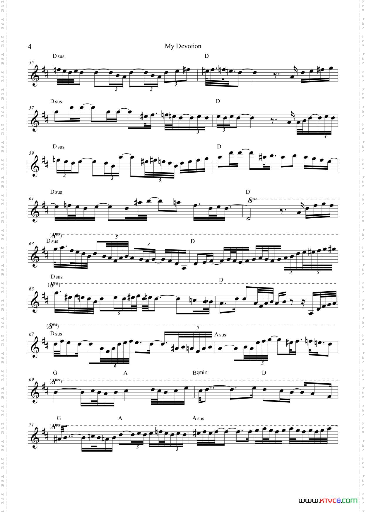 MyDevotion中音萨克斯_My Devotion中音萨克斯