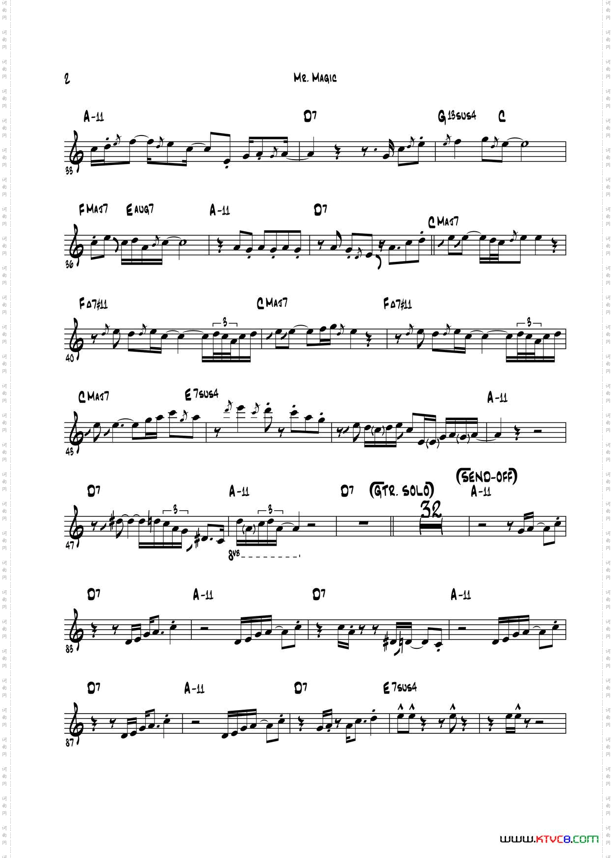 MrMagic中音萨克斯_Mr Magic中音萨克斯