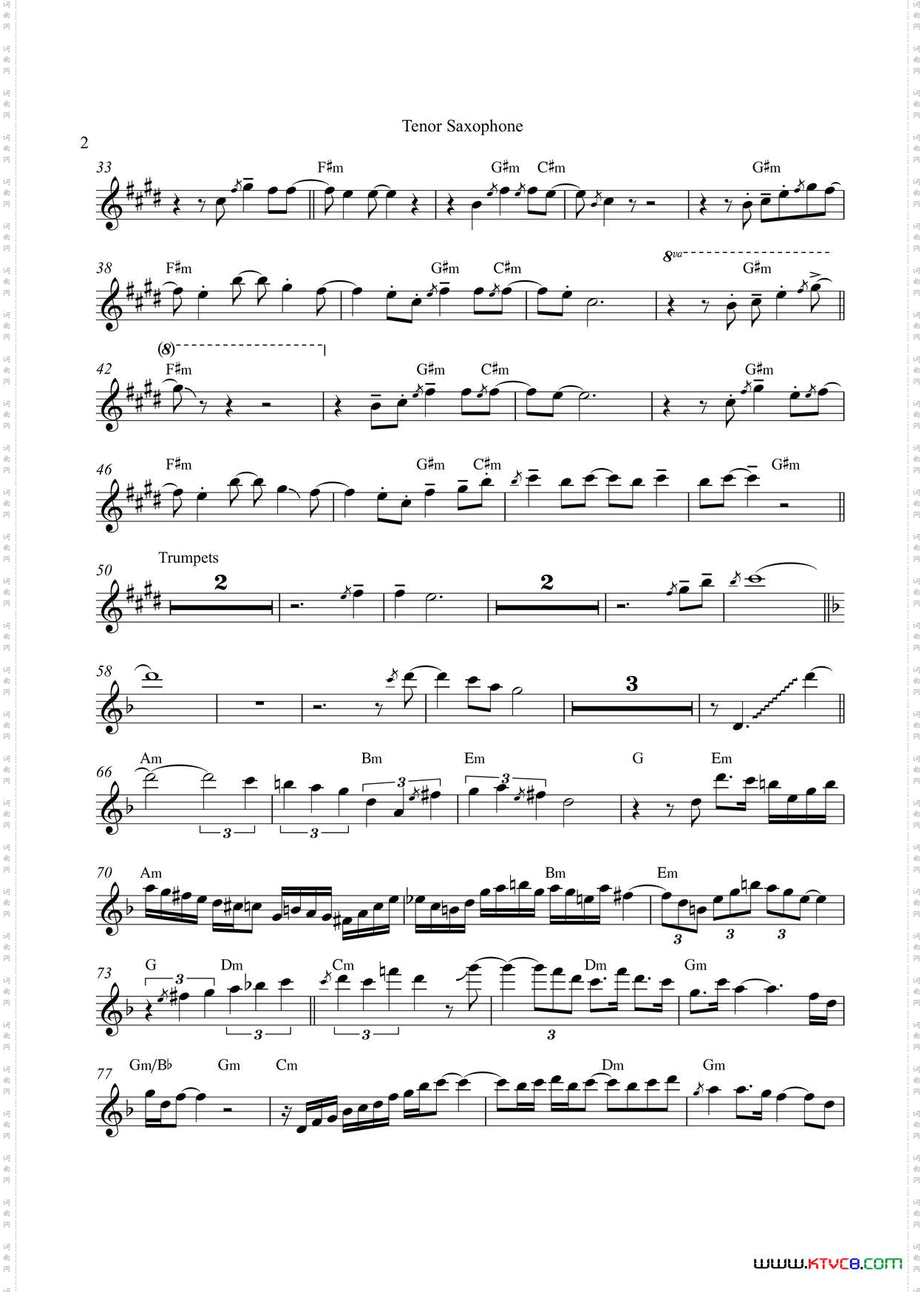 MoveOnUp次中音萨克斯_Move On Up次中音萨克斯