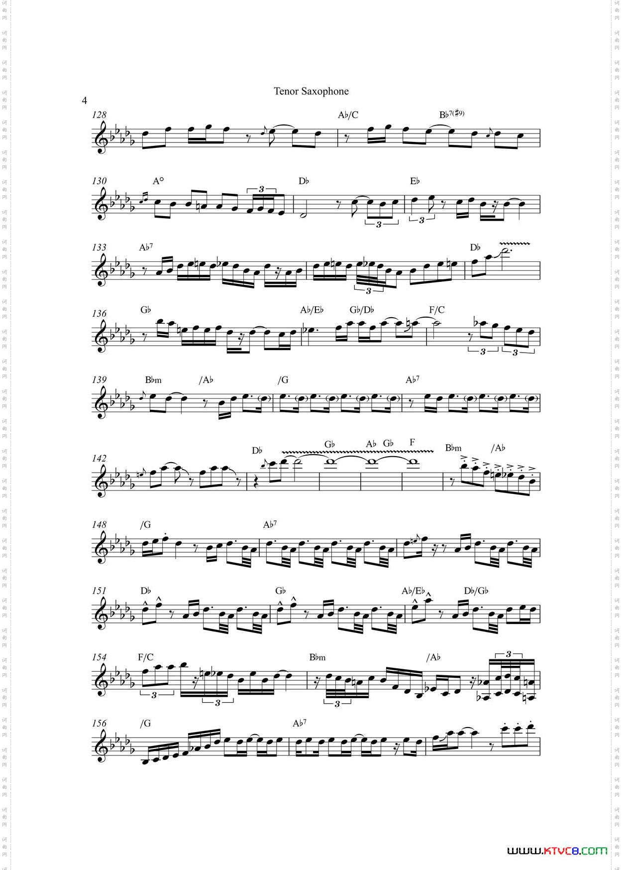 Nothing‘sGonnaChangeMyLoveFouYour次中音萨克斯_Nothing‘s Gonna Change My Love Fou Your次中音萨克斯