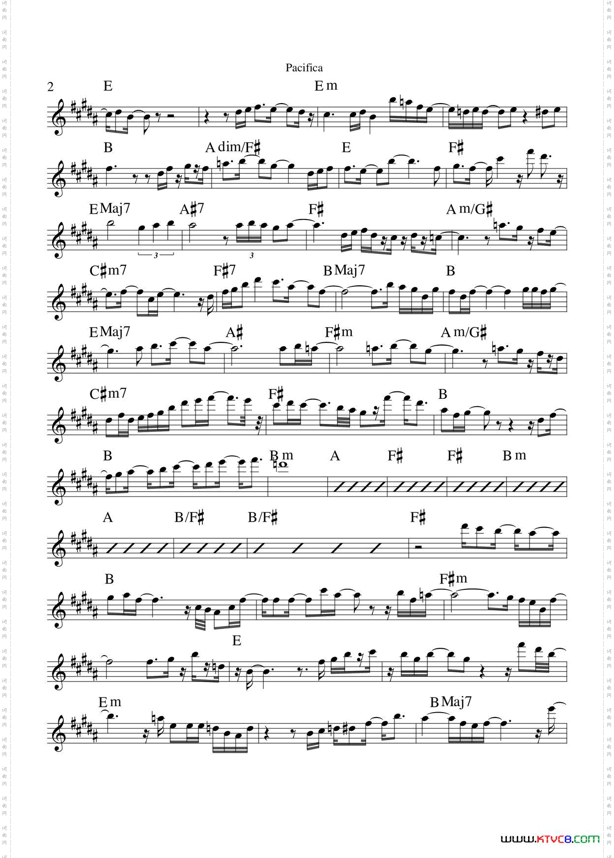 Pacifica次中音萨克斯