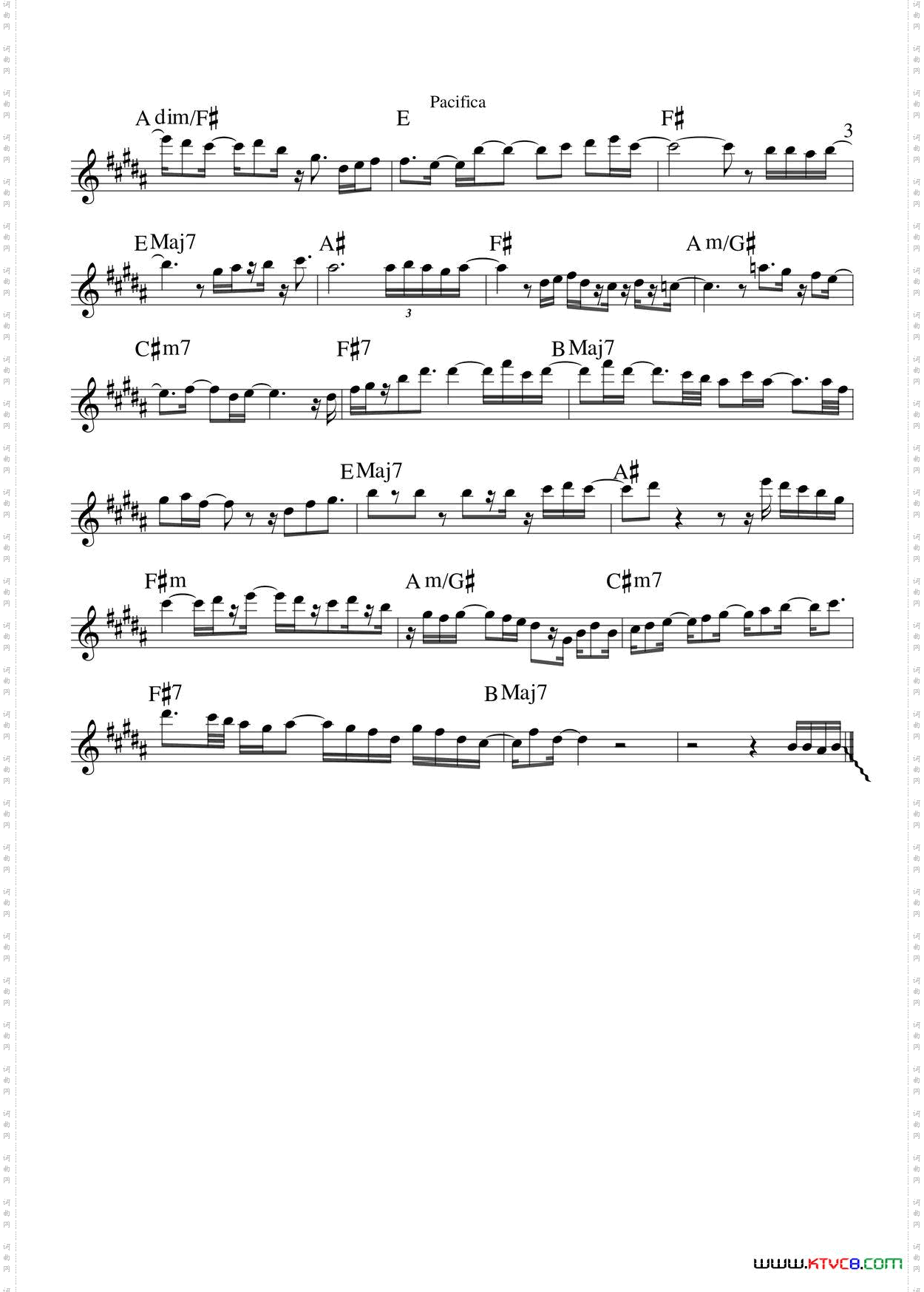 Pacifica次中音萨克斯
